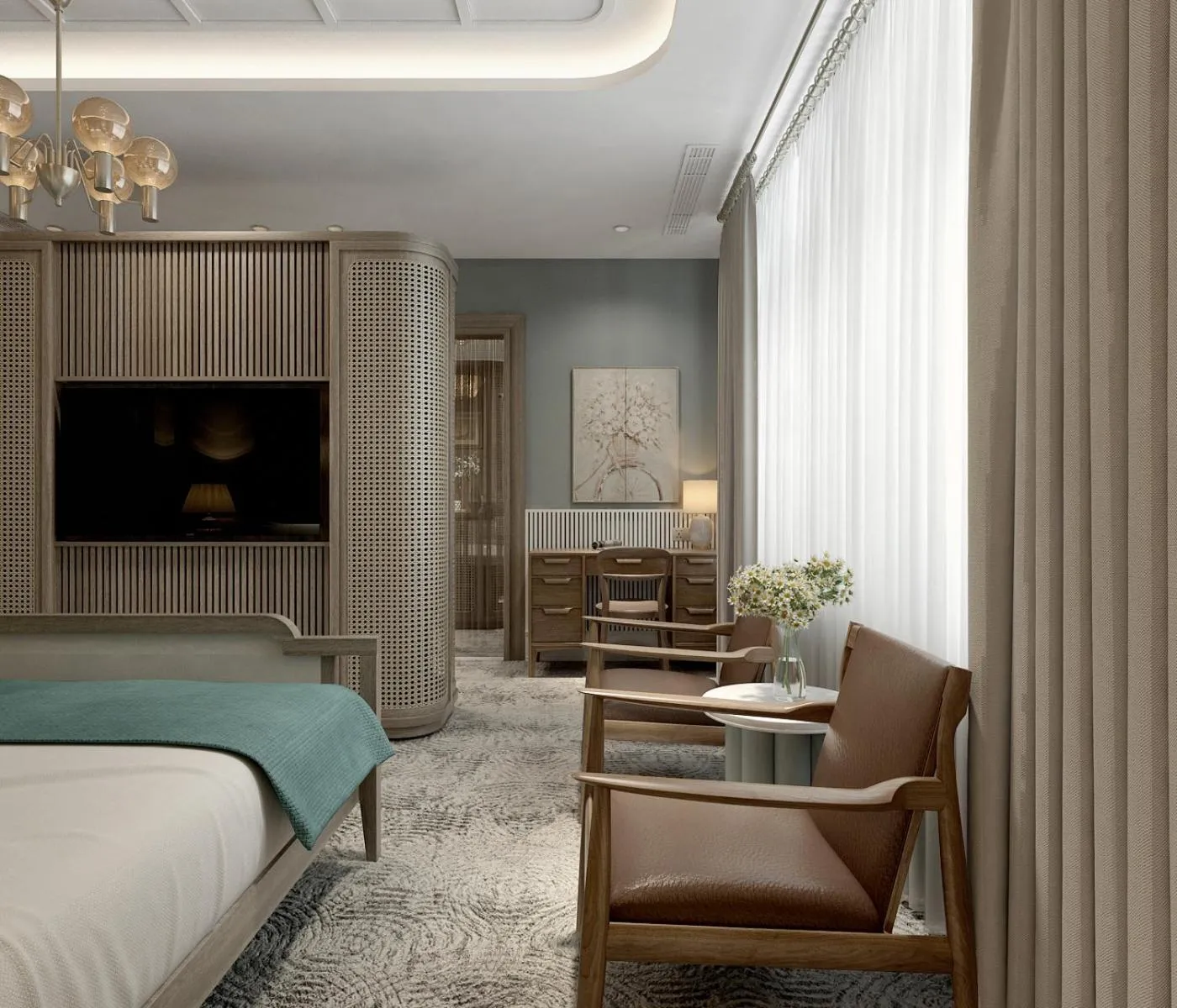 Bedroom, Bed in La Passion Hanoi Hotel & Spa