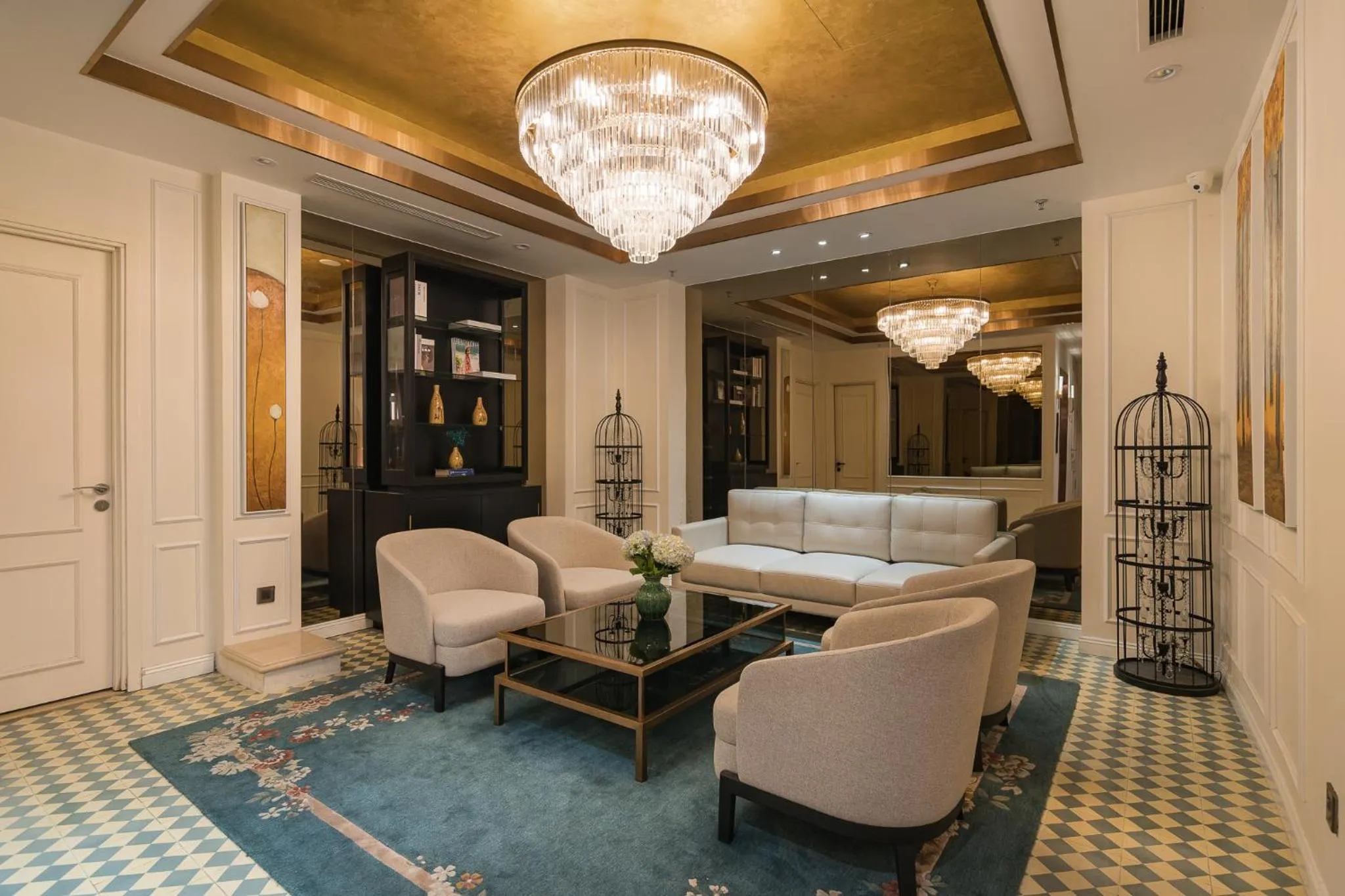 Lobby or reception in La Passion Hanoi Hotel & Spa