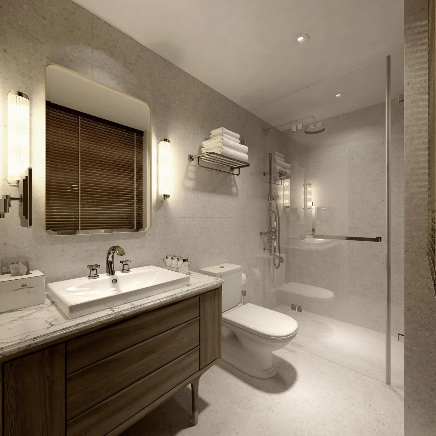 Bathroom in La Passion Hanoi Hotel & Spa