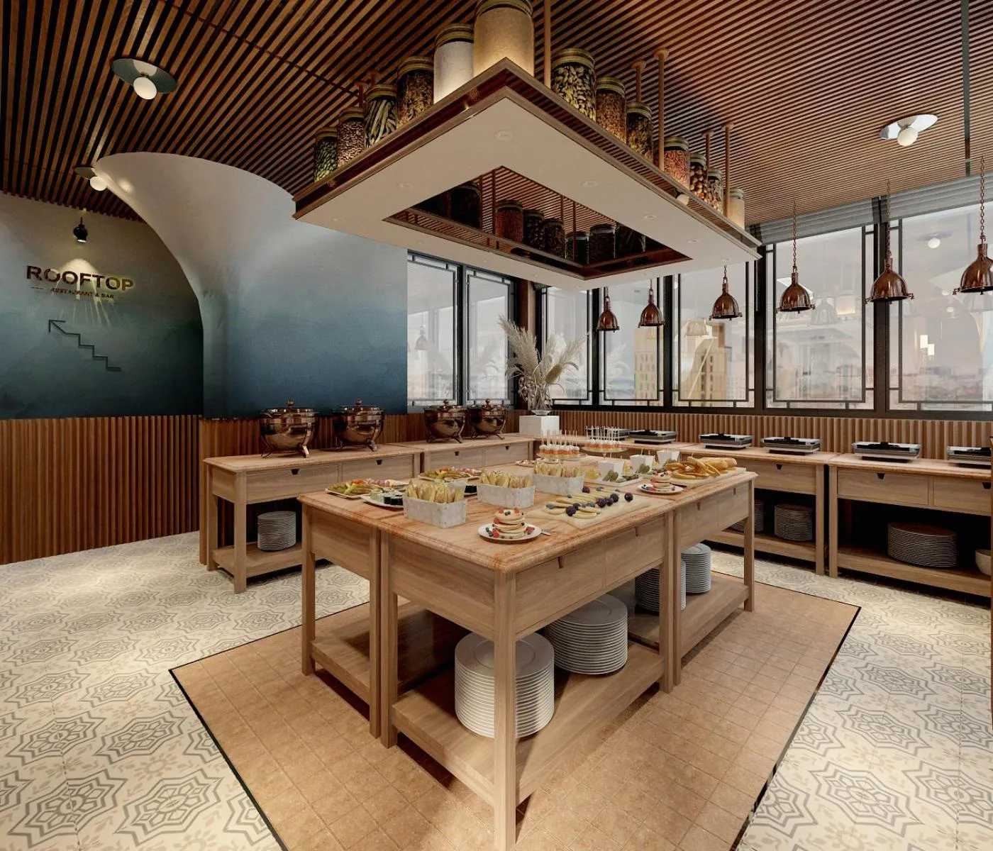 Restaurant/places to eat in La Passion Hanoi Hotel & Spa