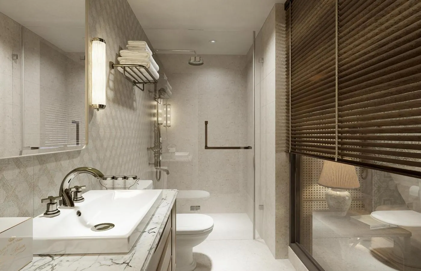 Bathroom in La Passion Hanoi Hotel & Spa