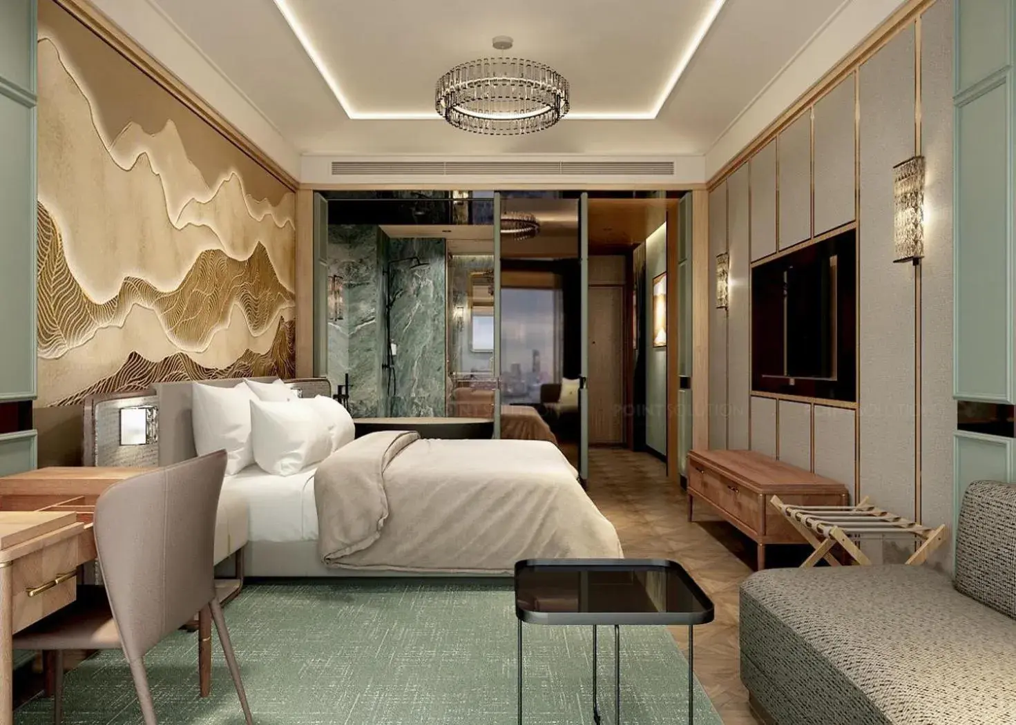 Photo of the whole room, Bed in La Passion Hanoi Hotel & Spa Photo of the whole room, Bed in La Passion Hanoi Hotel & Spa