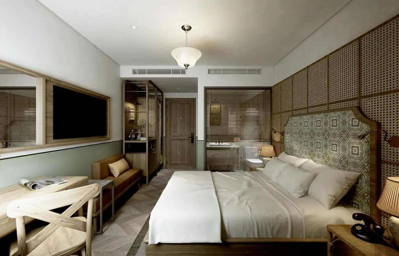 Bedroom, Bed in La Passion Hanoi Hotel & Spa Bedroom, Bed in La Passion Hanoi Hotel & Spa
