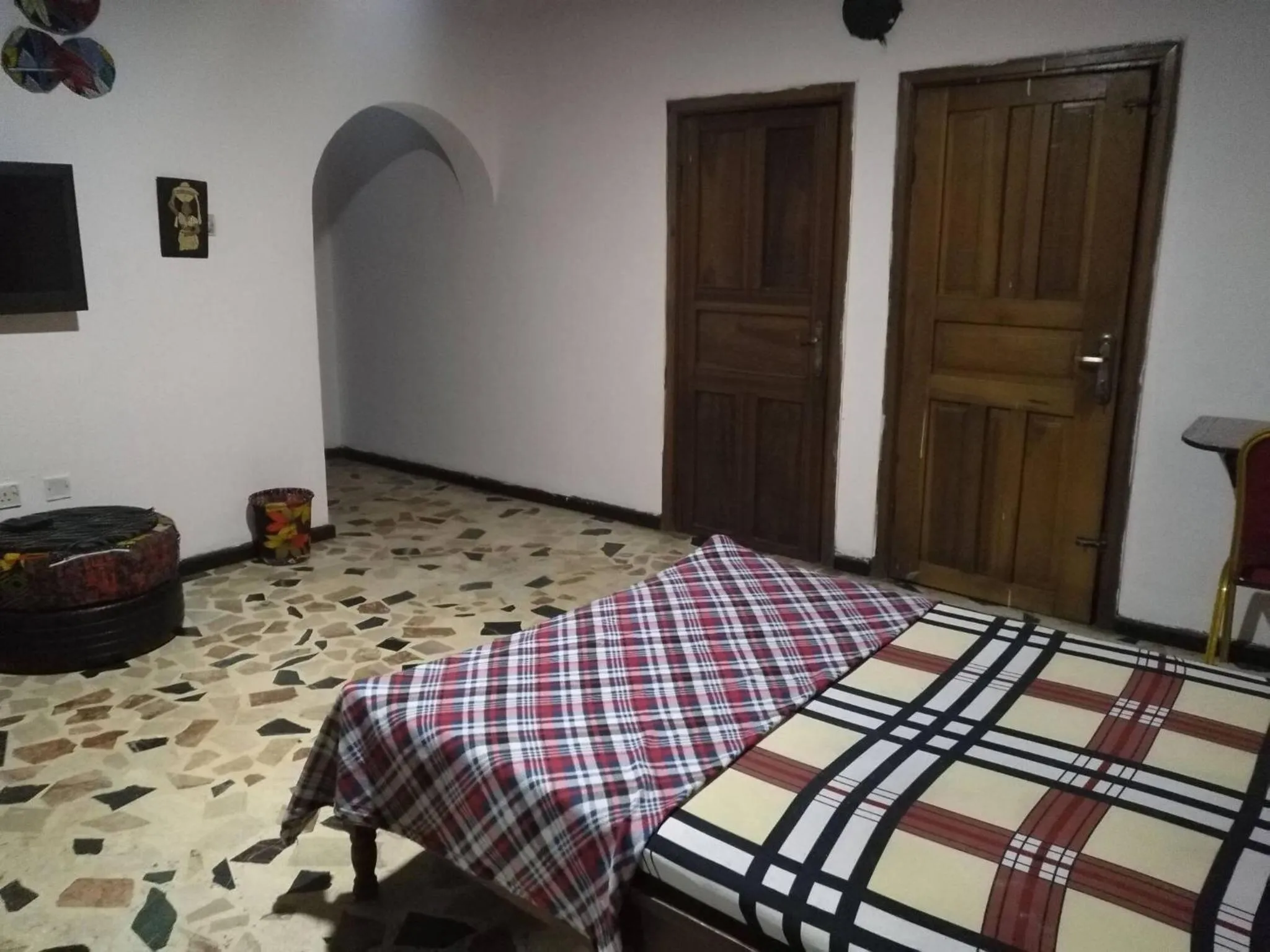 Bedroom, Bed in The Village Apartments, Gbagada