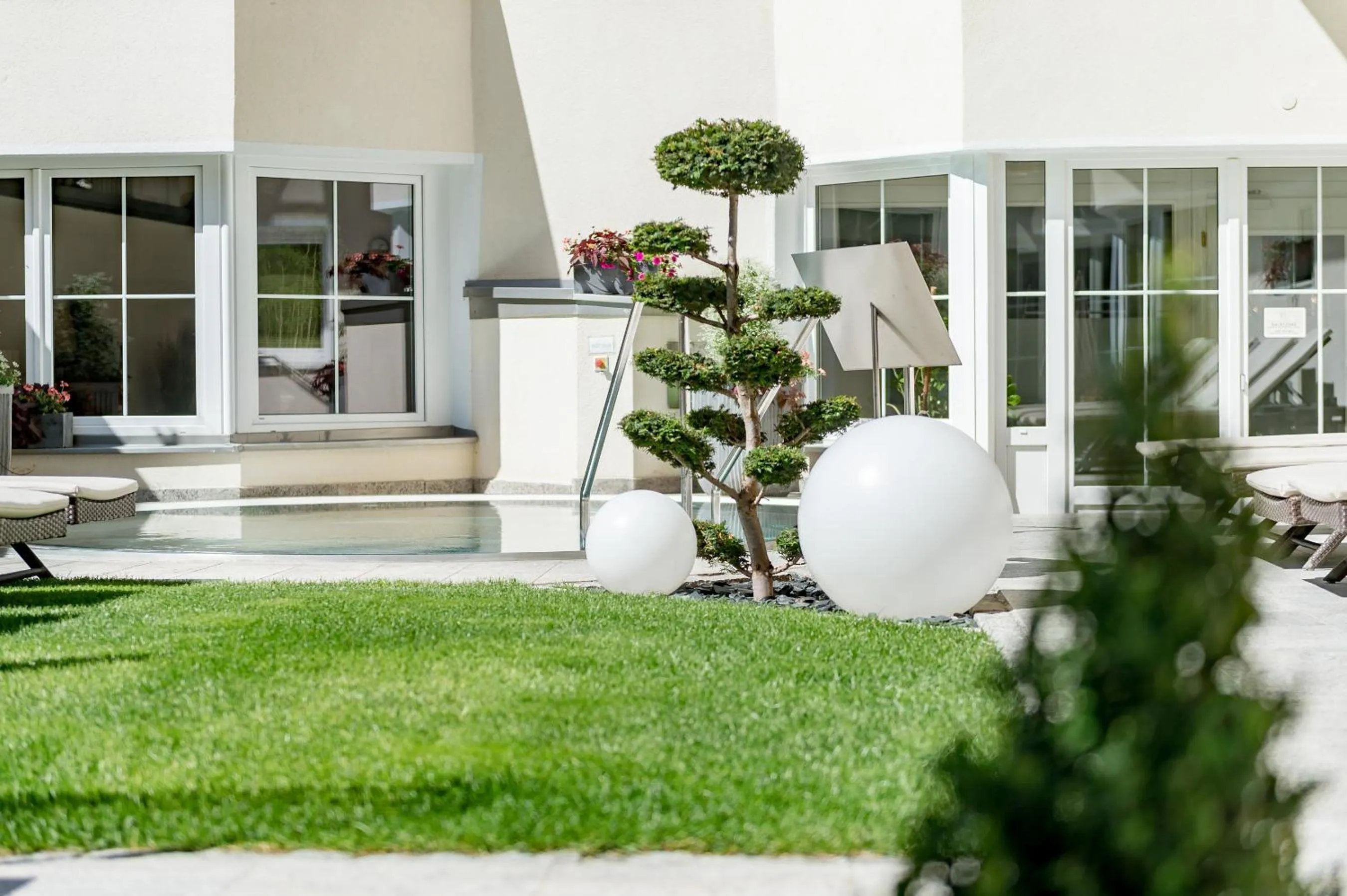 Garden in Hotel Andy 4 Sterne Superior