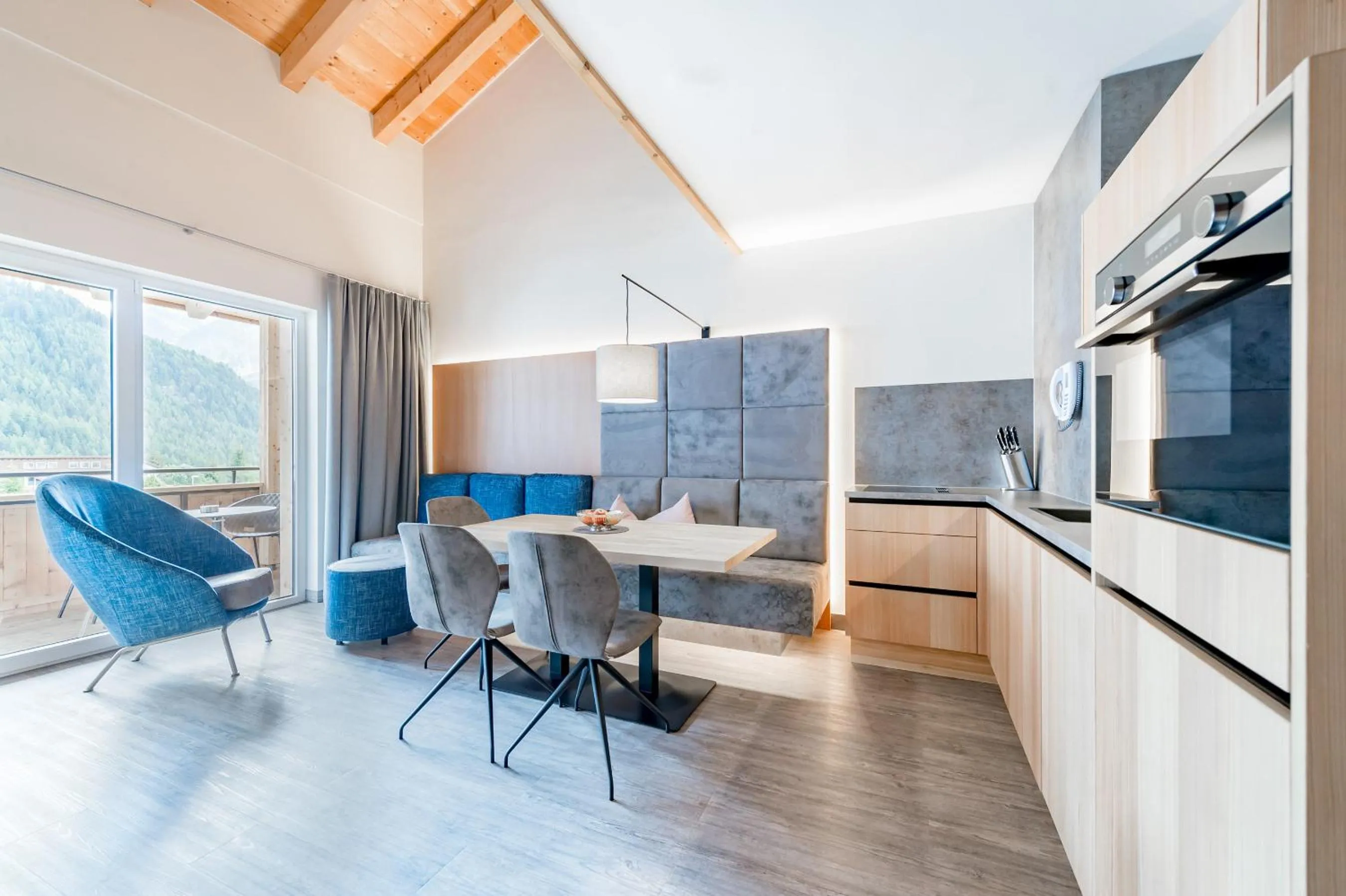 Kitchen or kitchenette in Hotel Andy 4 Sterne Superior