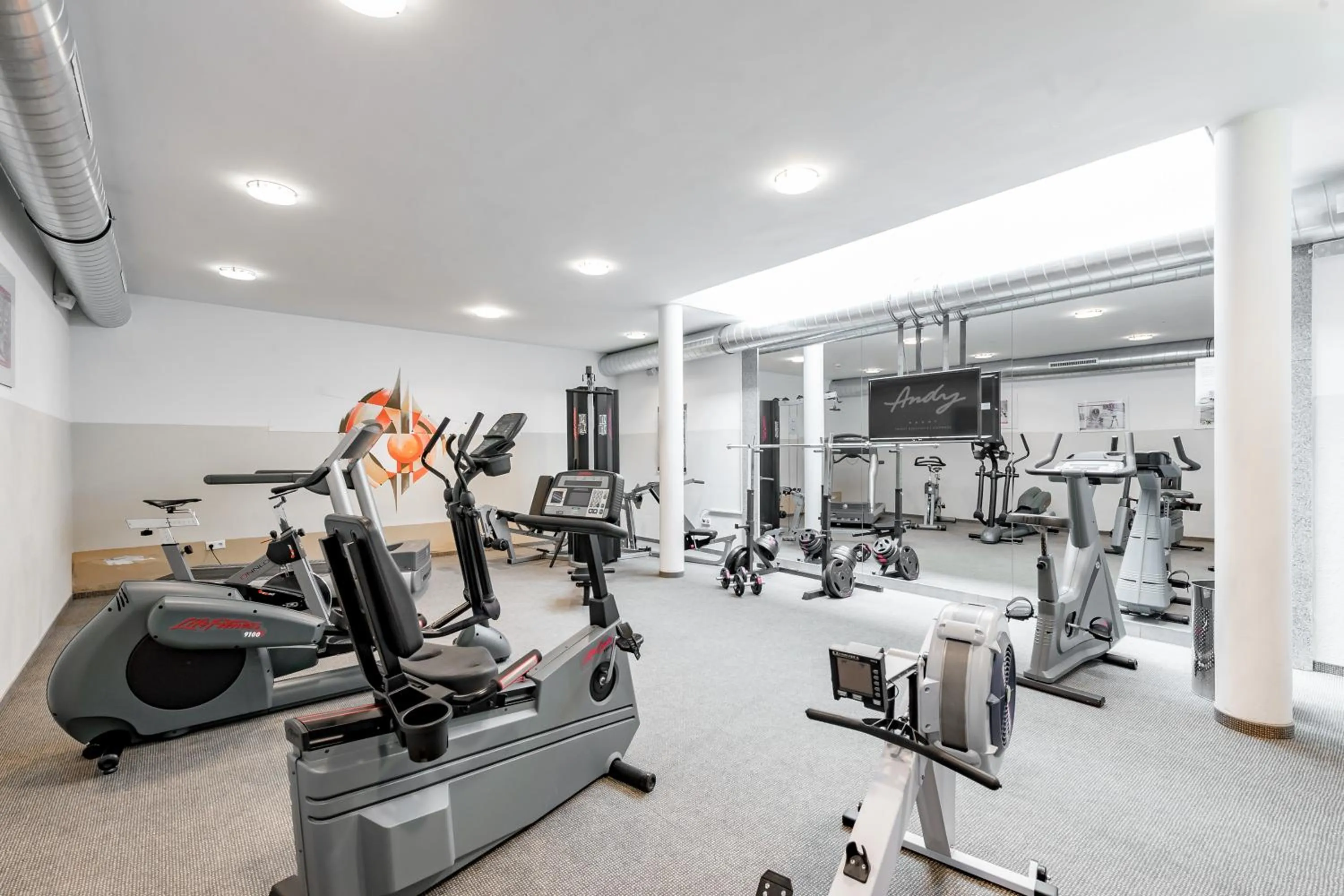 Fitness centre/facilities in Hotel Andy 4 Sterne Superior