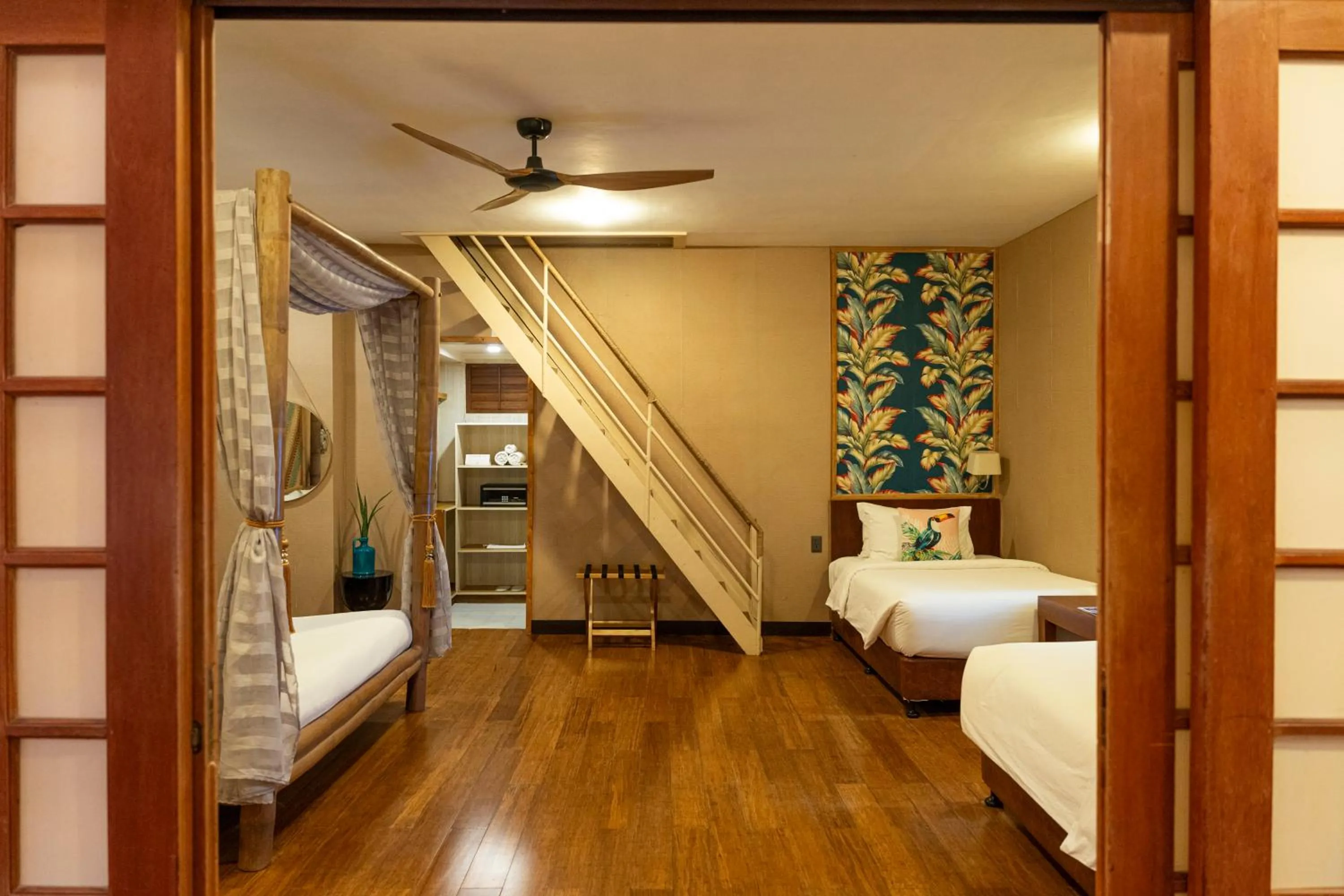 Bed in Club Serena Resort