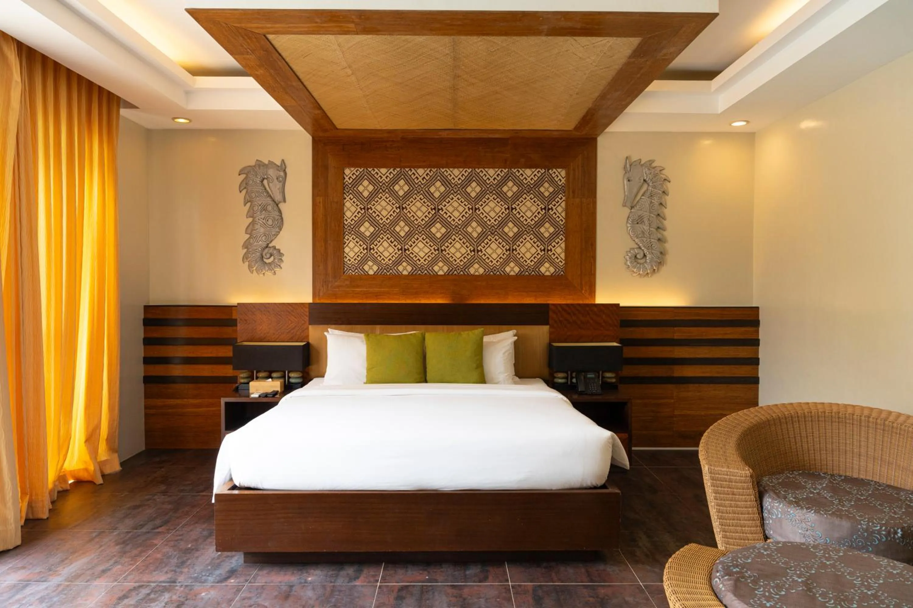 Bed in Club Serena Resort