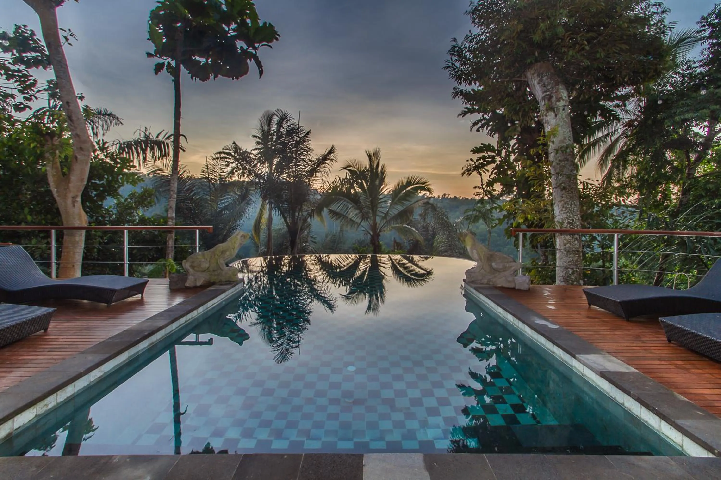 Swimming pool in Sacred Valley by GenuineHost