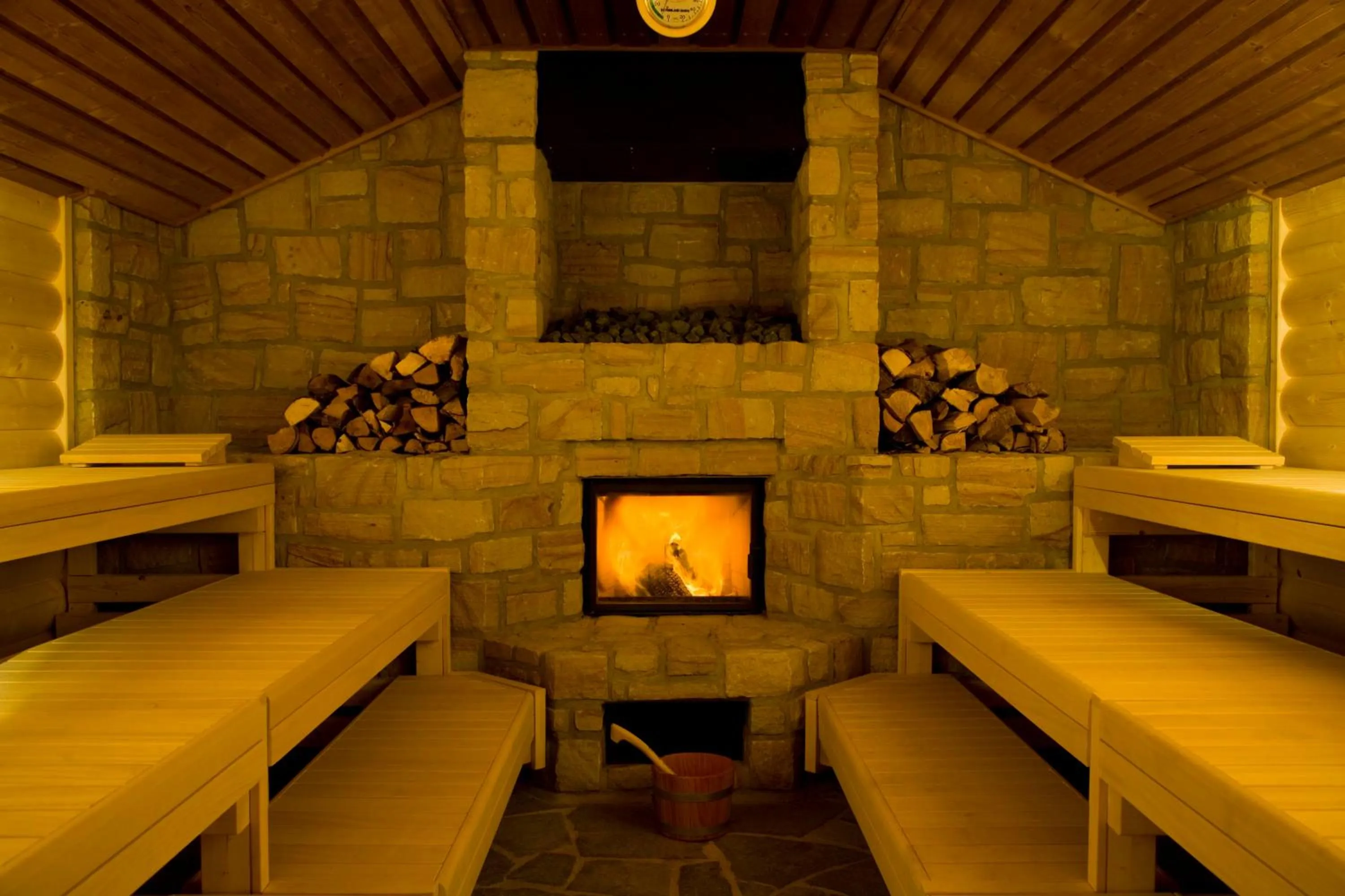 Sauna in Ferienwohnungen Dünenmeer