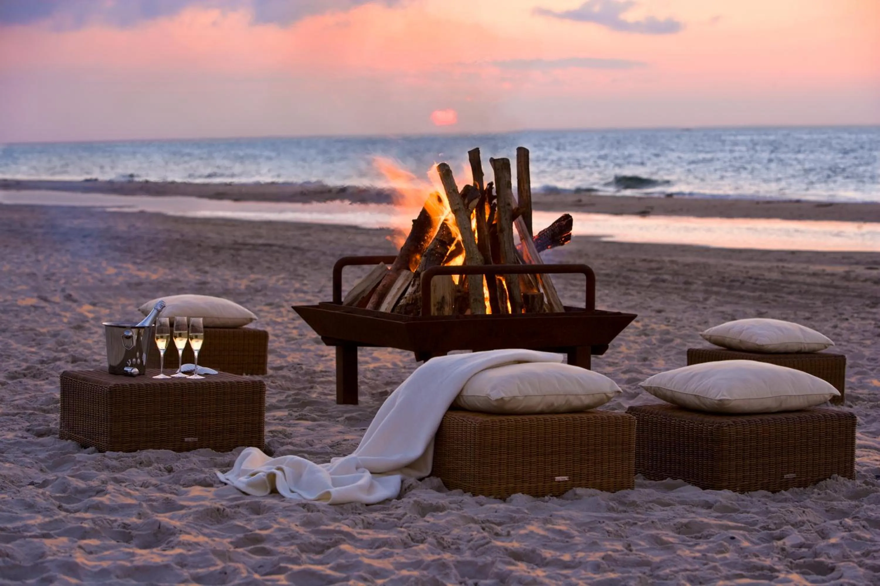 Beach in Ferienwohnungen Dünenmeer
