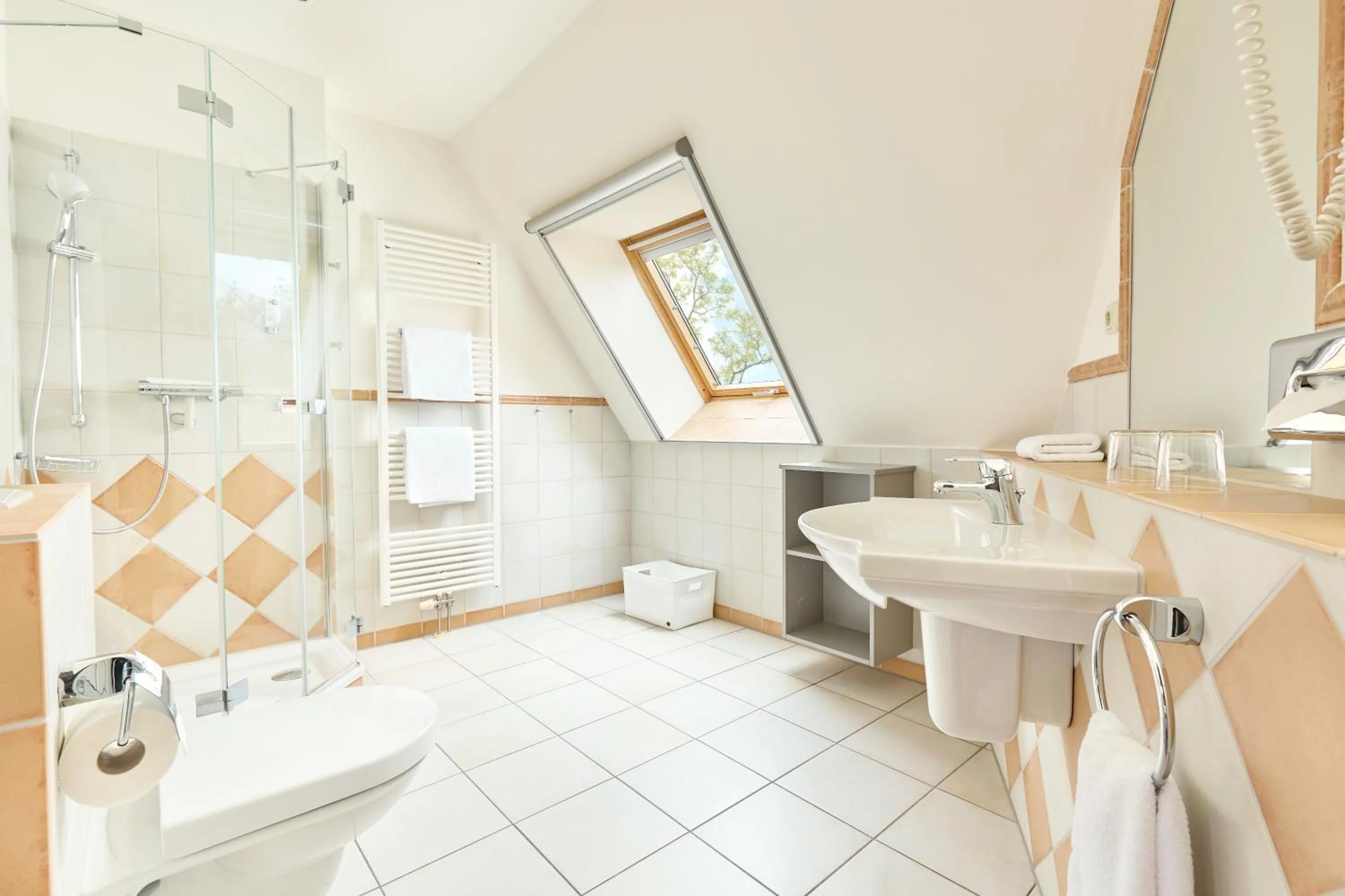 Bathroom in Ferienwohnungen Dünenmeer