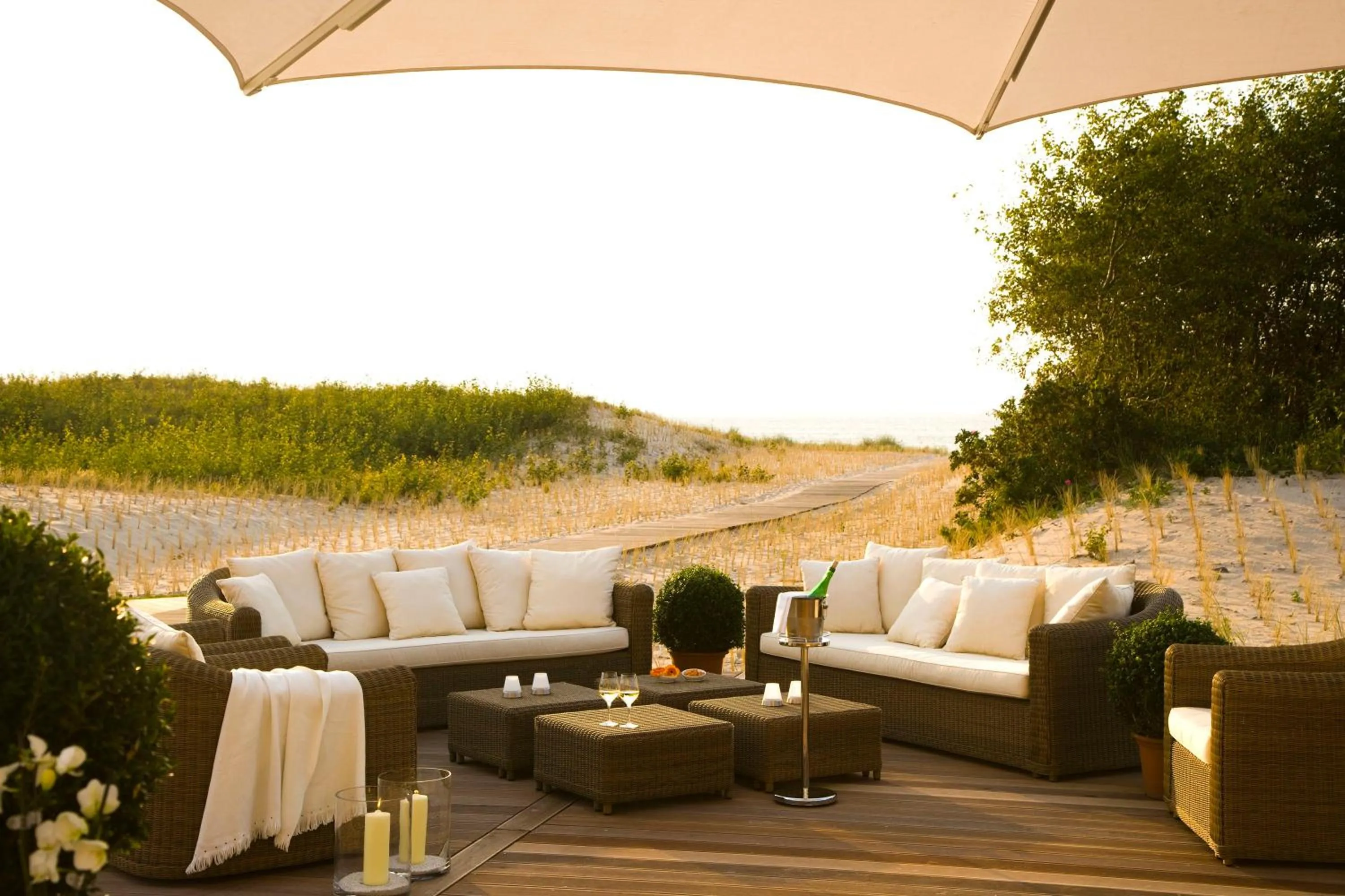 Restaurant/places to eat in Ferienwohnungen Dünenmeer