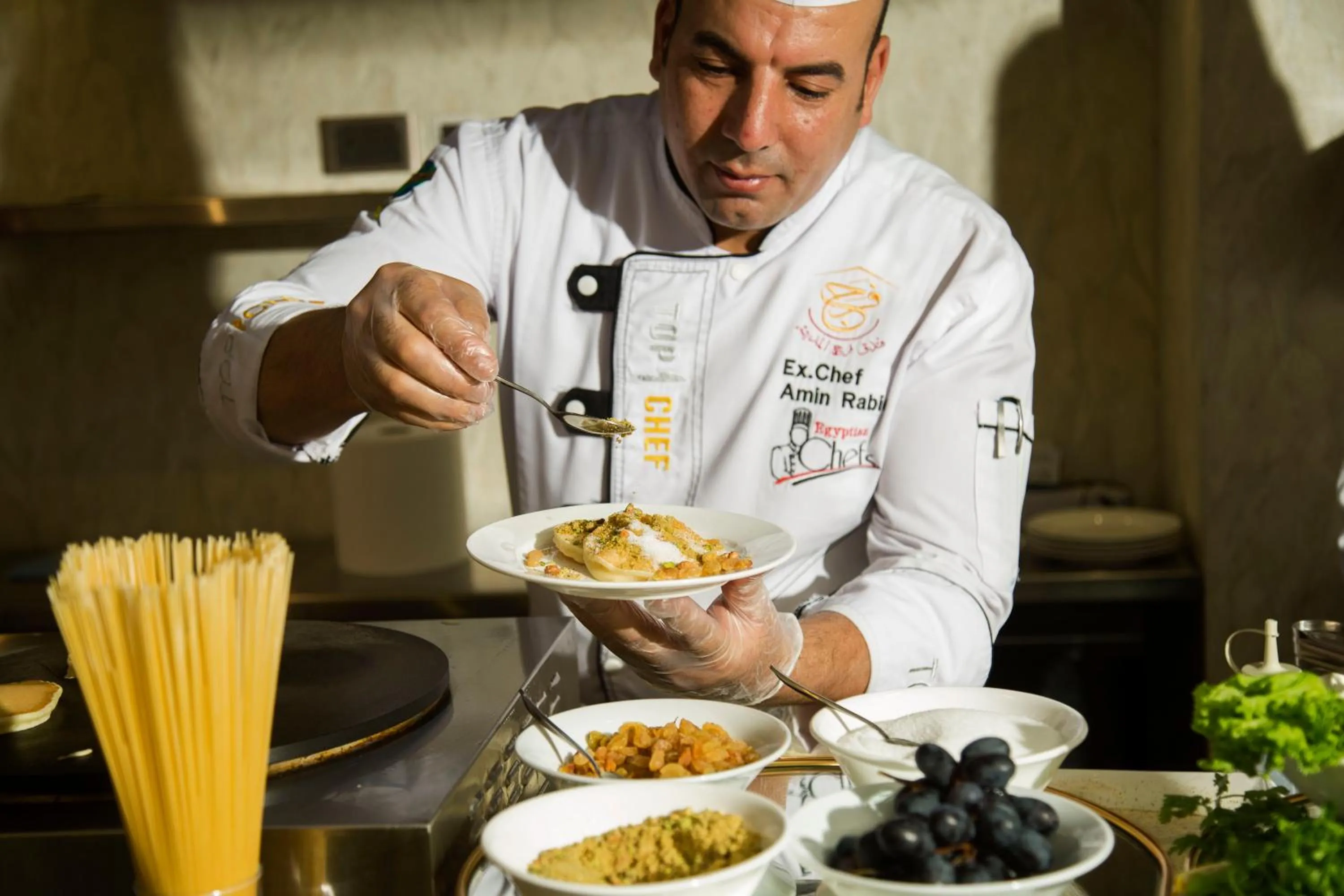 Food and drinks in Faraj Almadina Hotel