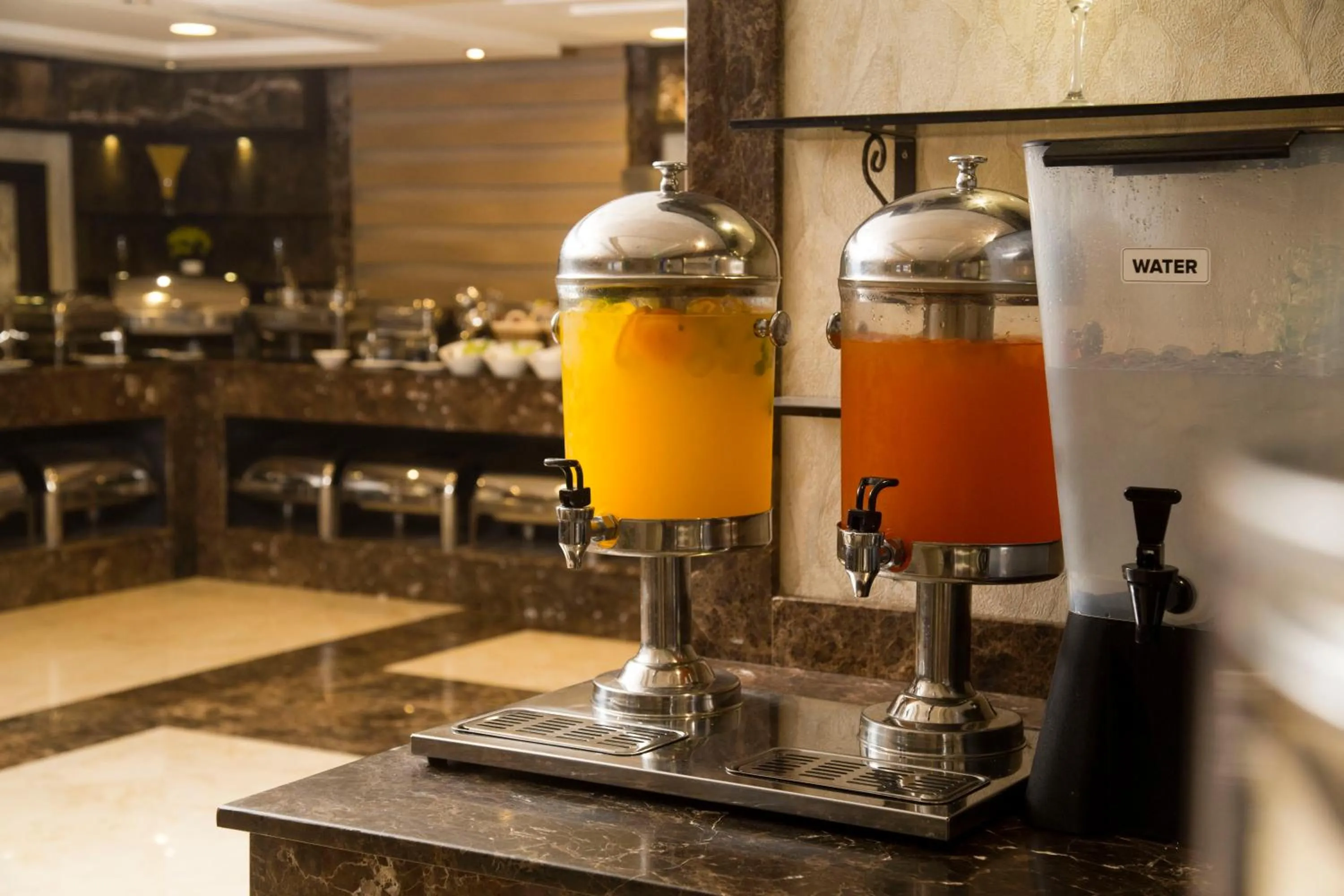 Drinks in Faraj Almadina Hotel