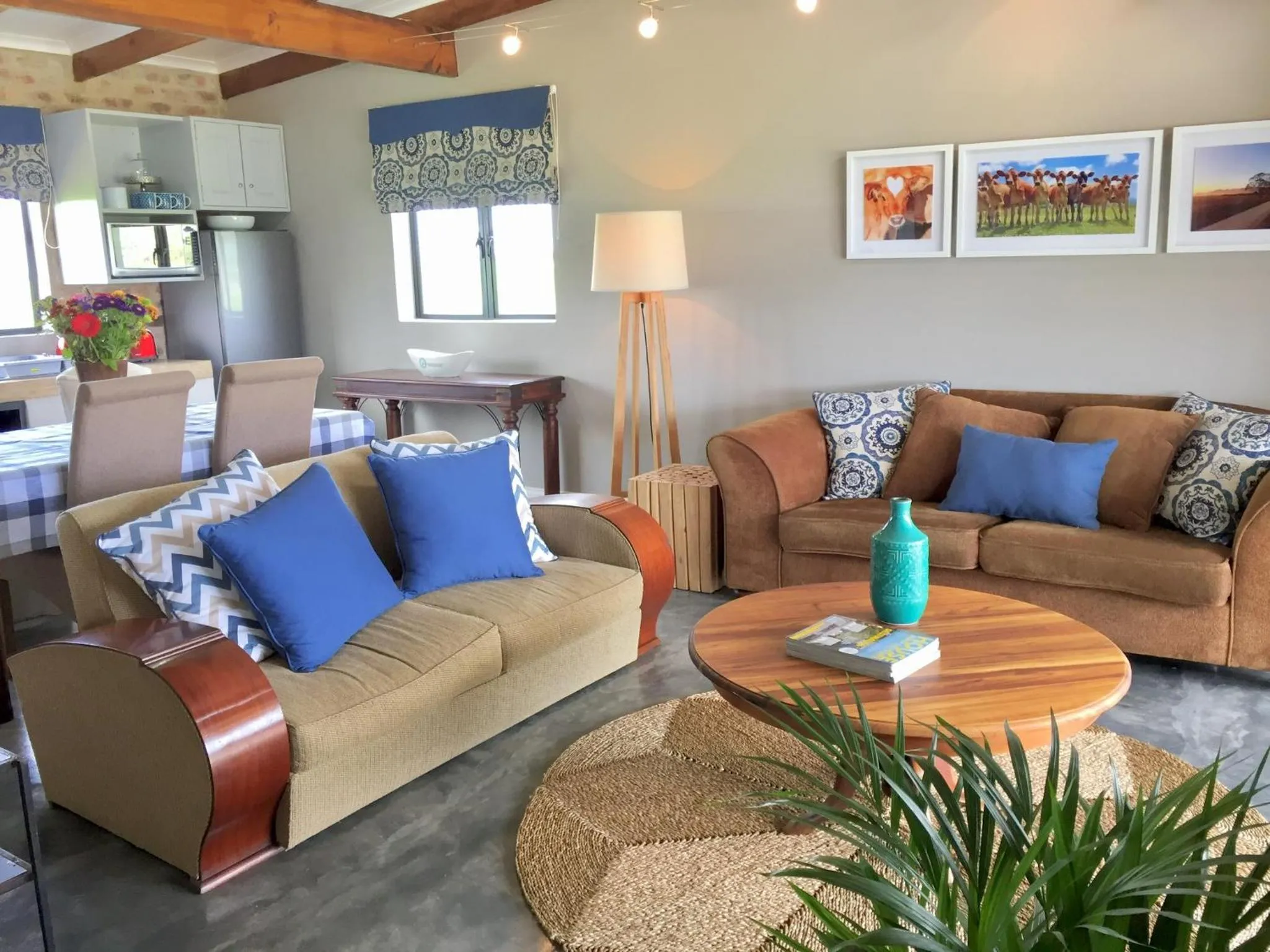 Kitchen or kitchenette in Libertas Guest Farm