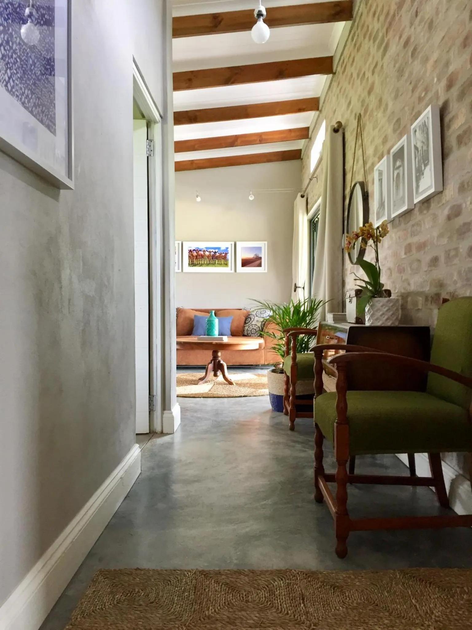 Living room in Libertas Guest Farm