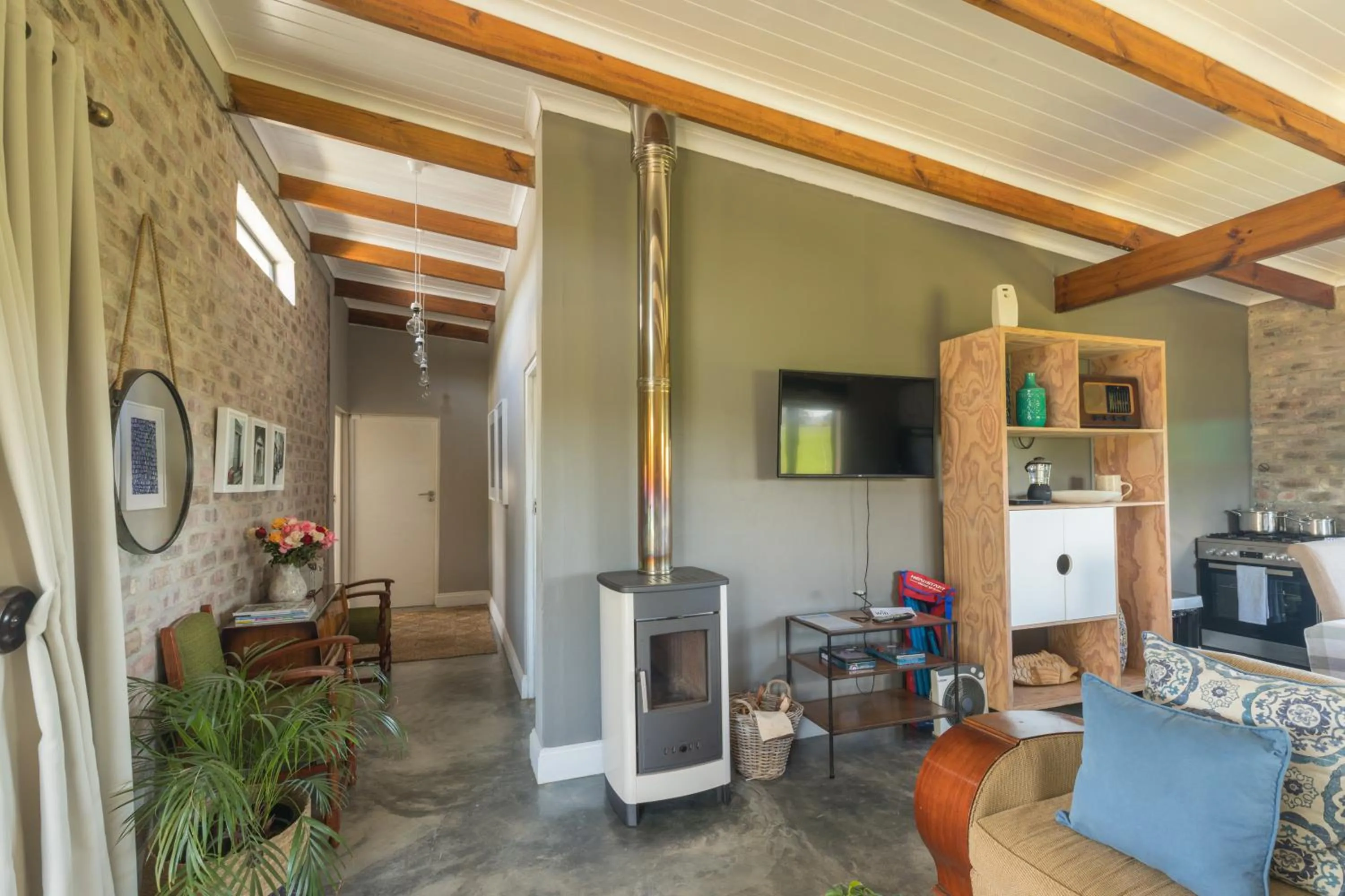 Living room in Libertas Guest Farm