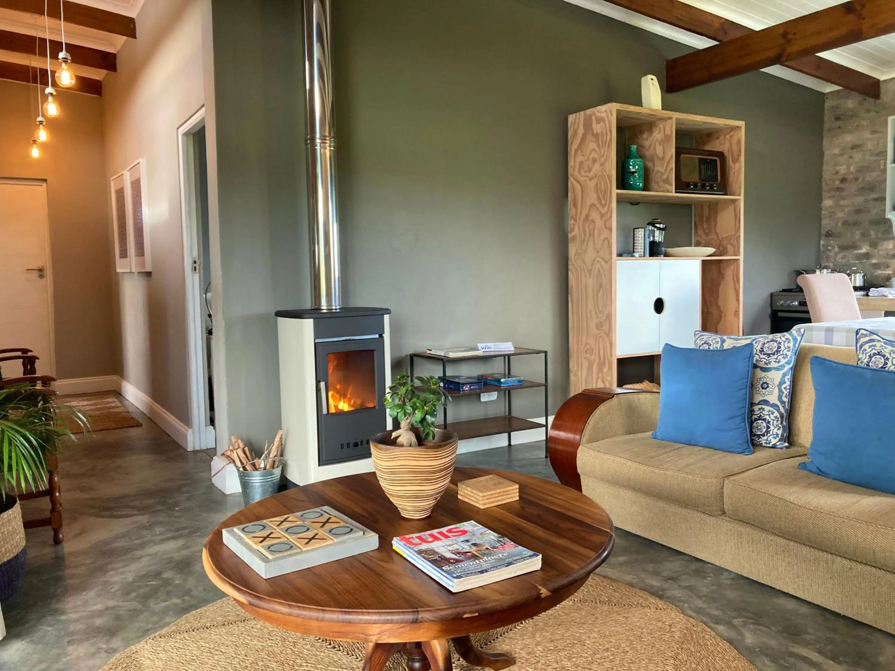 Living room in Libertas Guest Farm