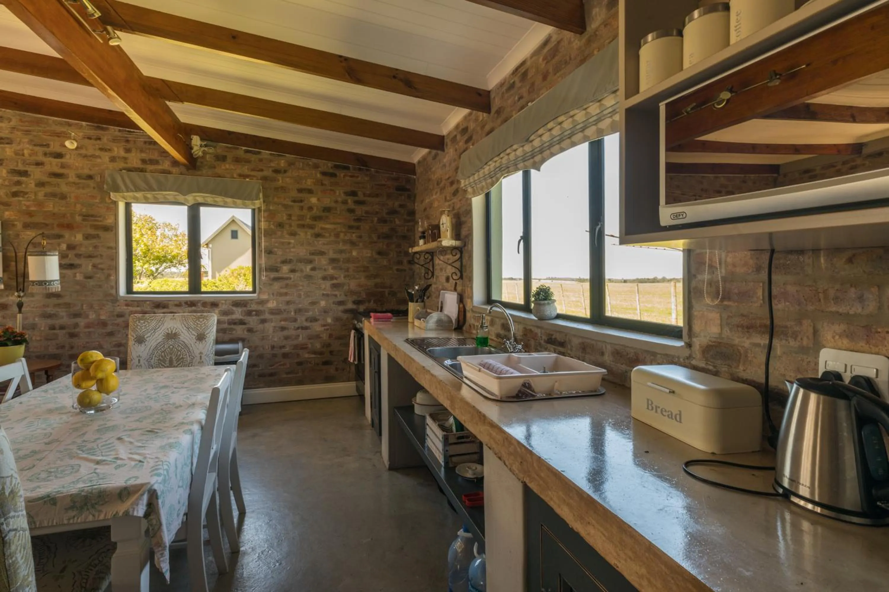 kitchen in Libertas Guest Farm