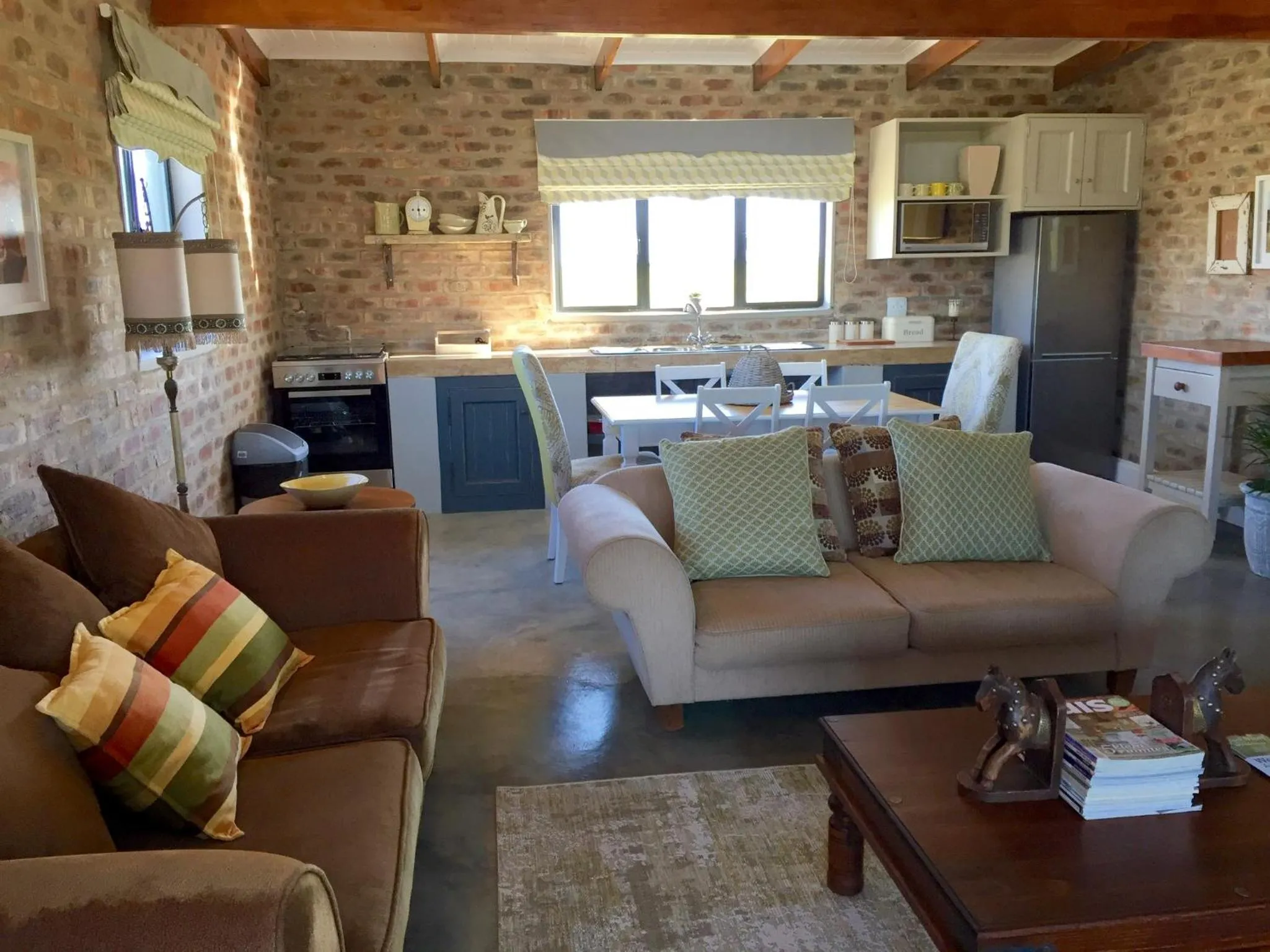 Kitchen or kitchenette in Libertas Guest Farm