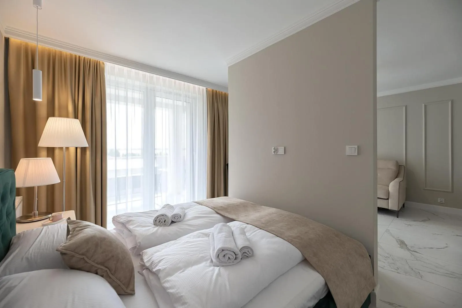Bed in Apartamenty Prestige Mielno-Uniescie
