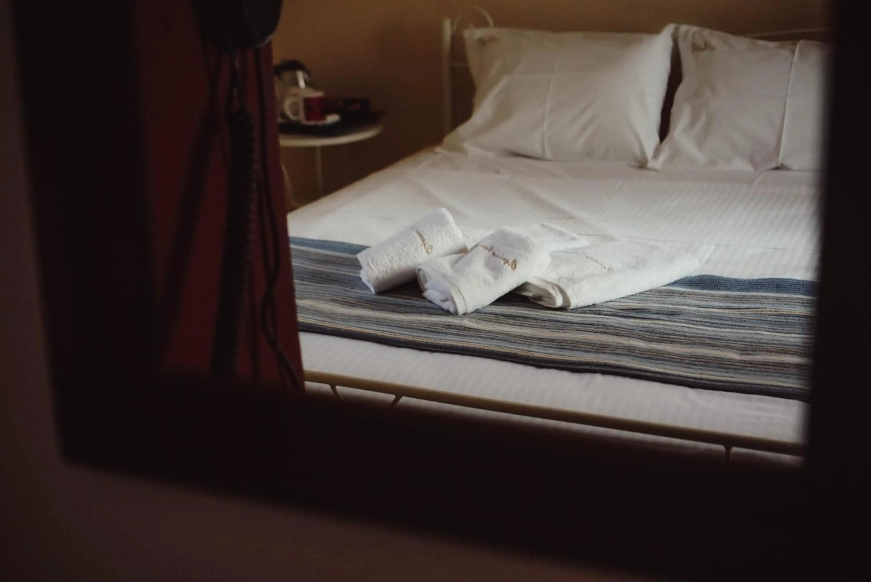 Bed in Aeginitikon Arhontikon Stylish Boutique Hotel