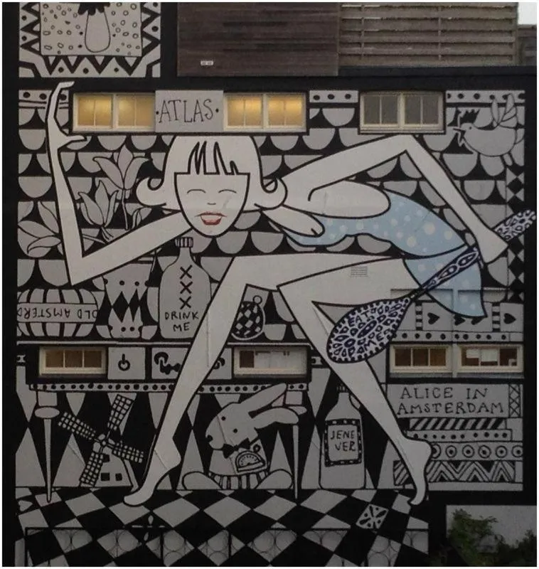 Decorative detail in Prince On The Roof