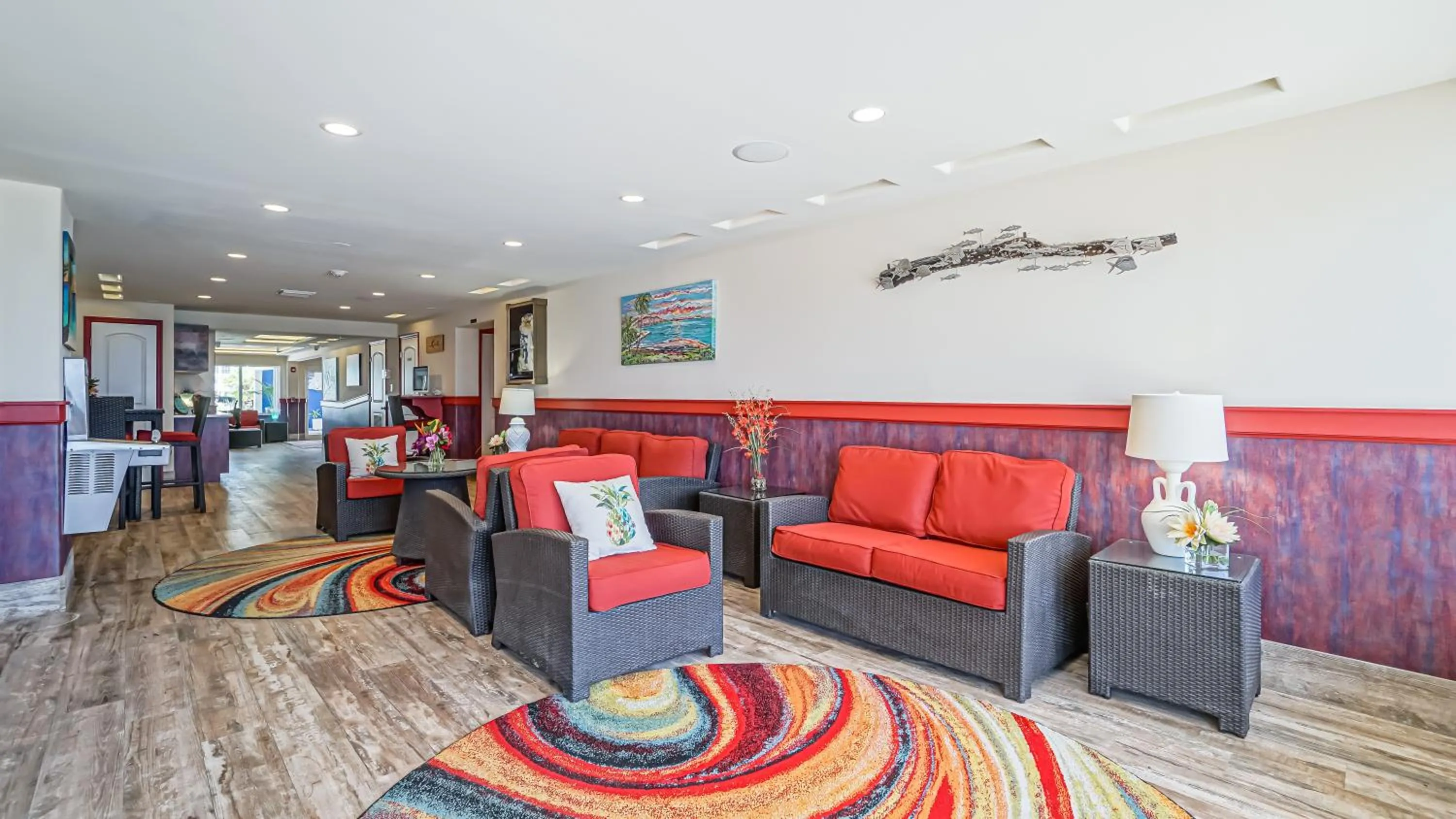 Lobby or reception in Glunz Ocean Beach Hotel and Resort