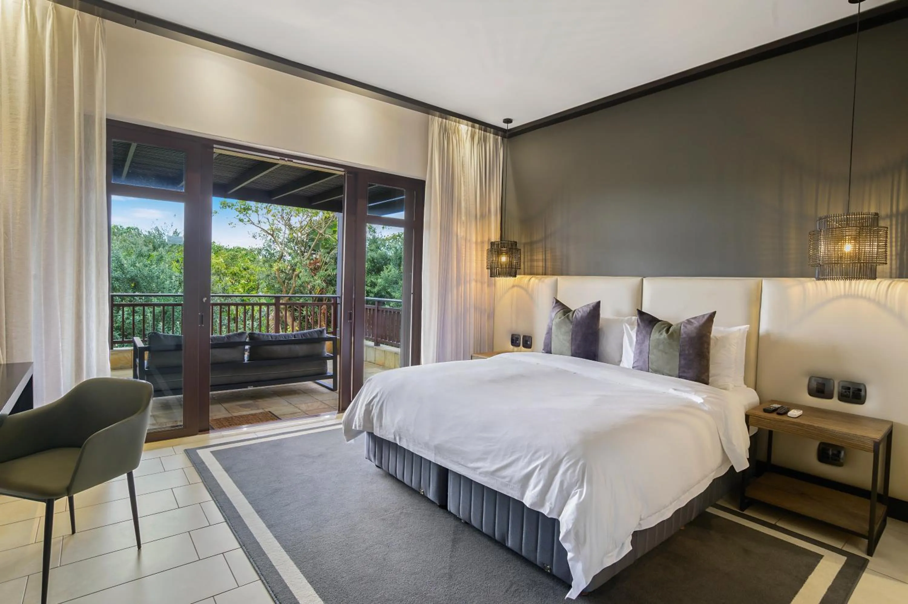 Bathroom, Bed in The Capital Zimbali