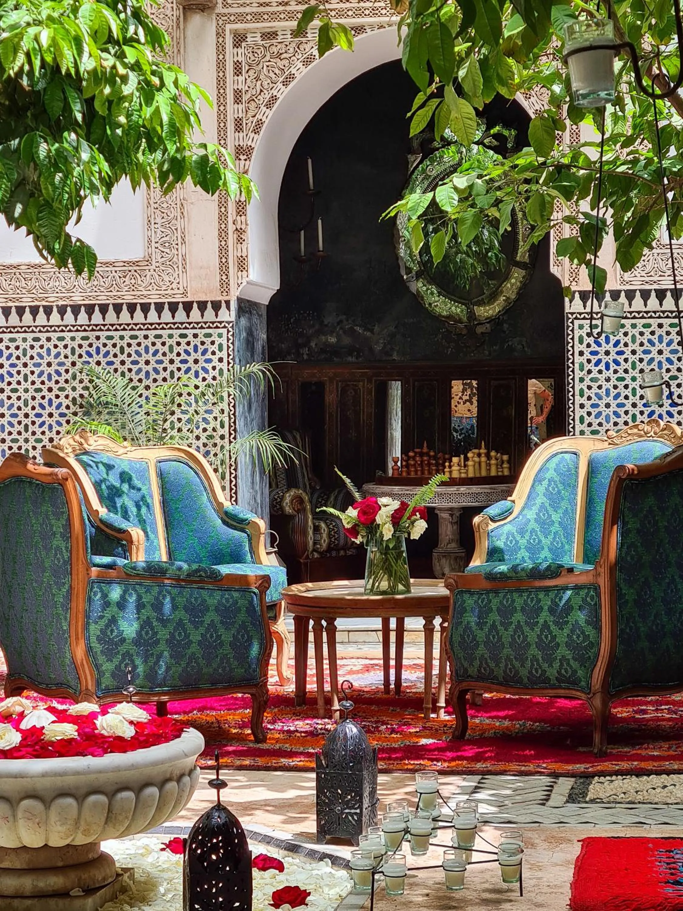 Patio in DAR CHIBANIA