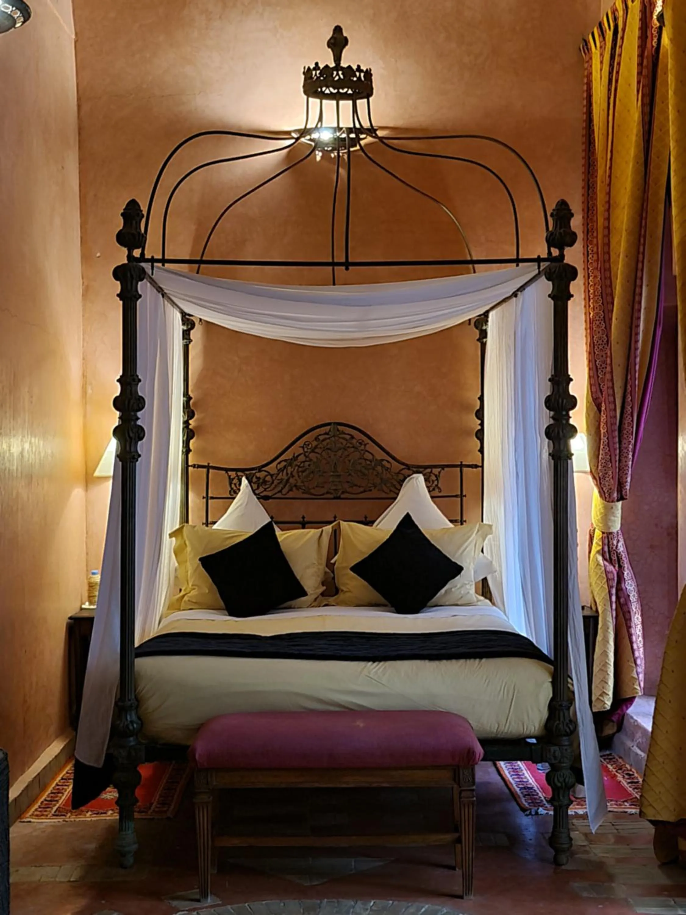 Decorative detail, Bed in DAR CHIBANIA