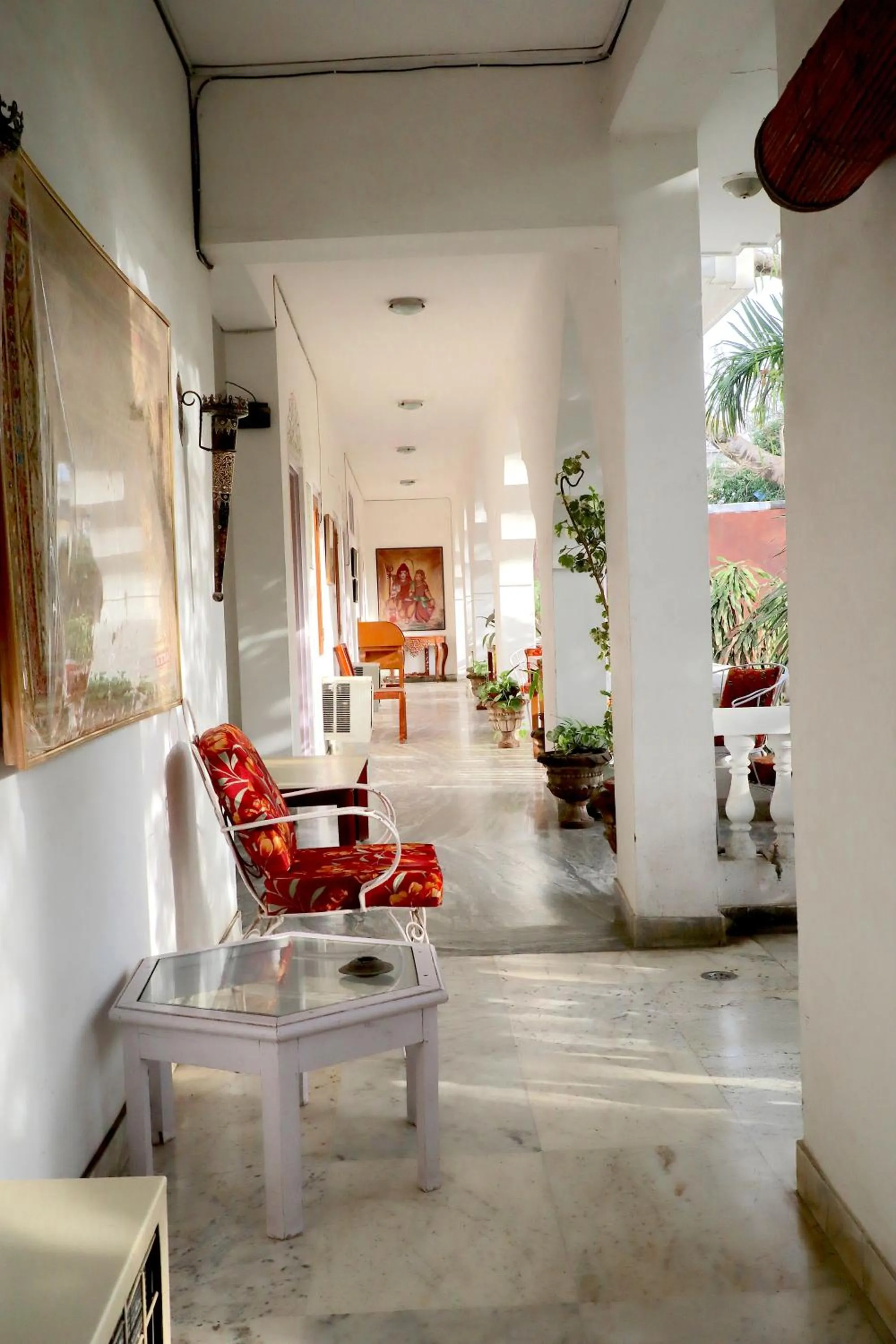 Seating area in Shahar Palace