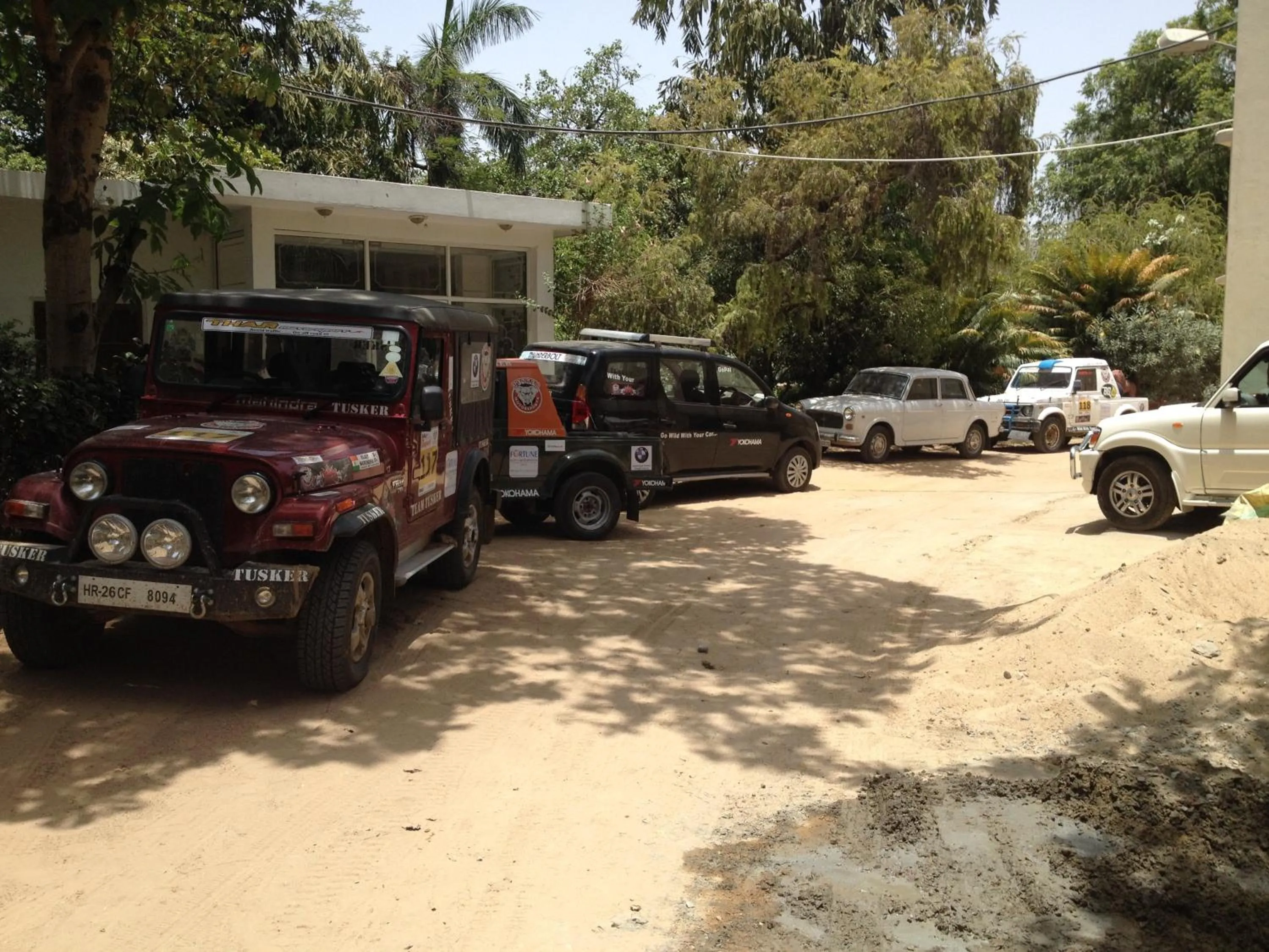 Facade/entrance in Shahar Palace