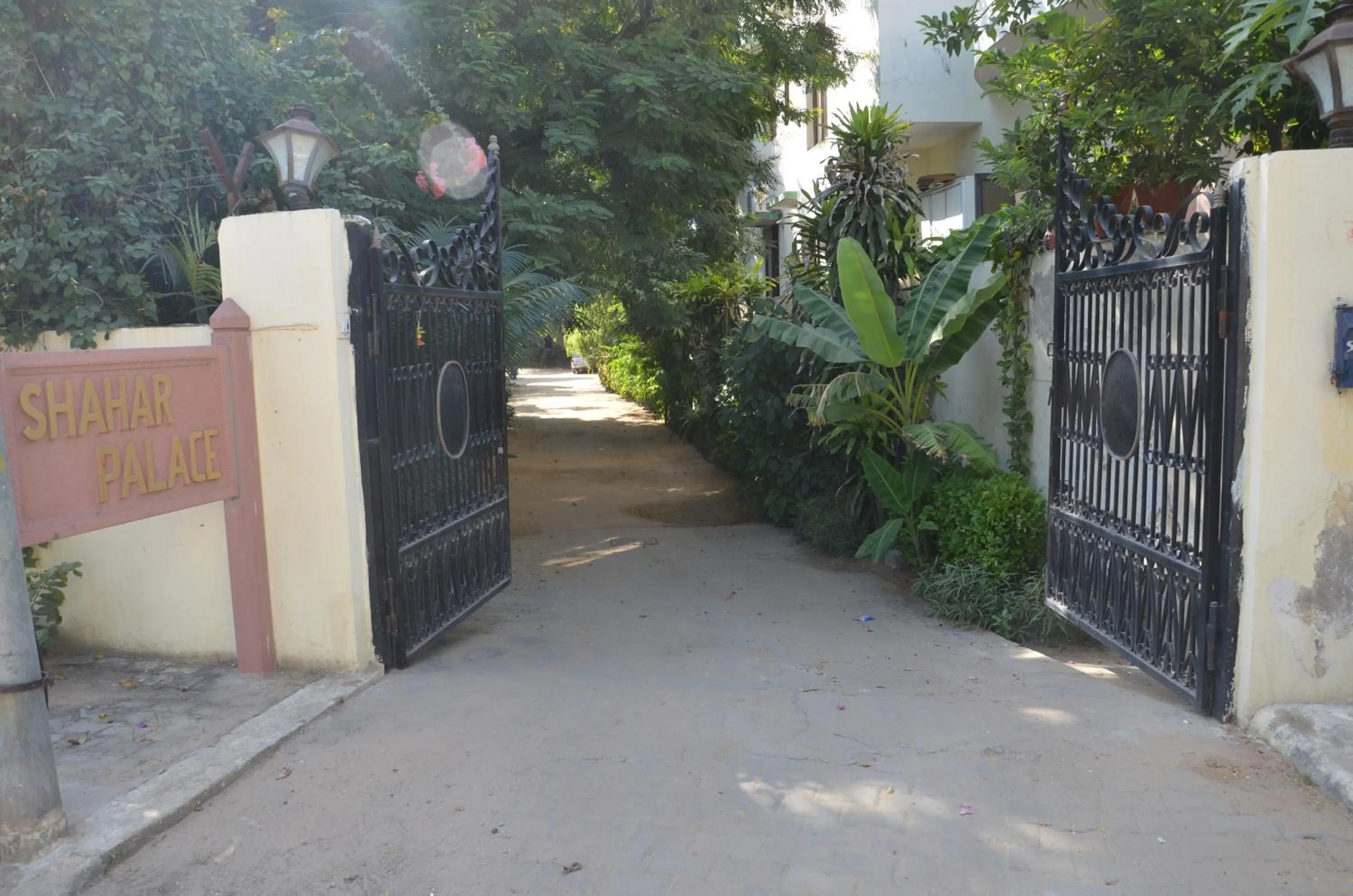 Facade/entrance in Shahar Palace