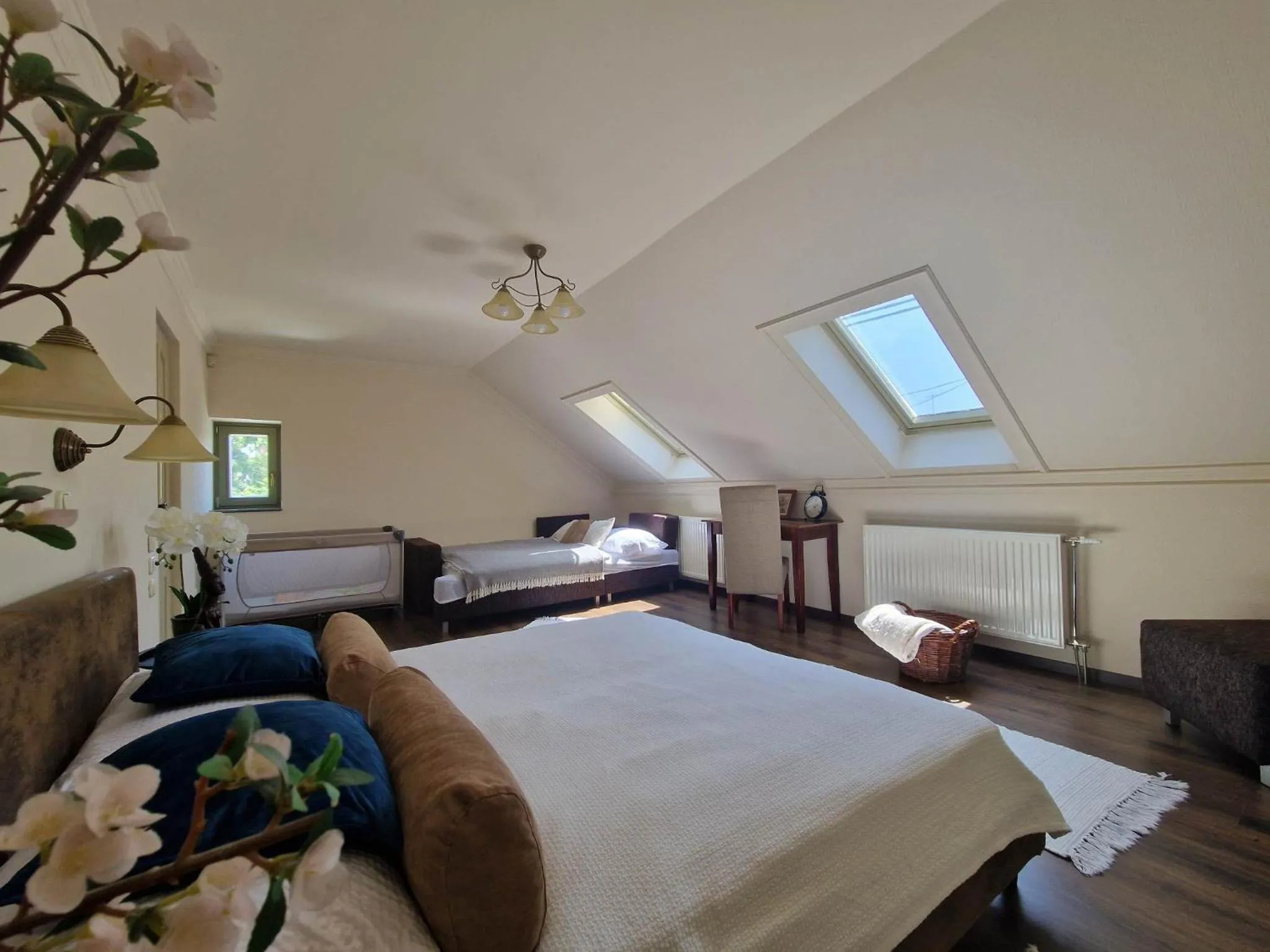 Bed in Jókai Apartment