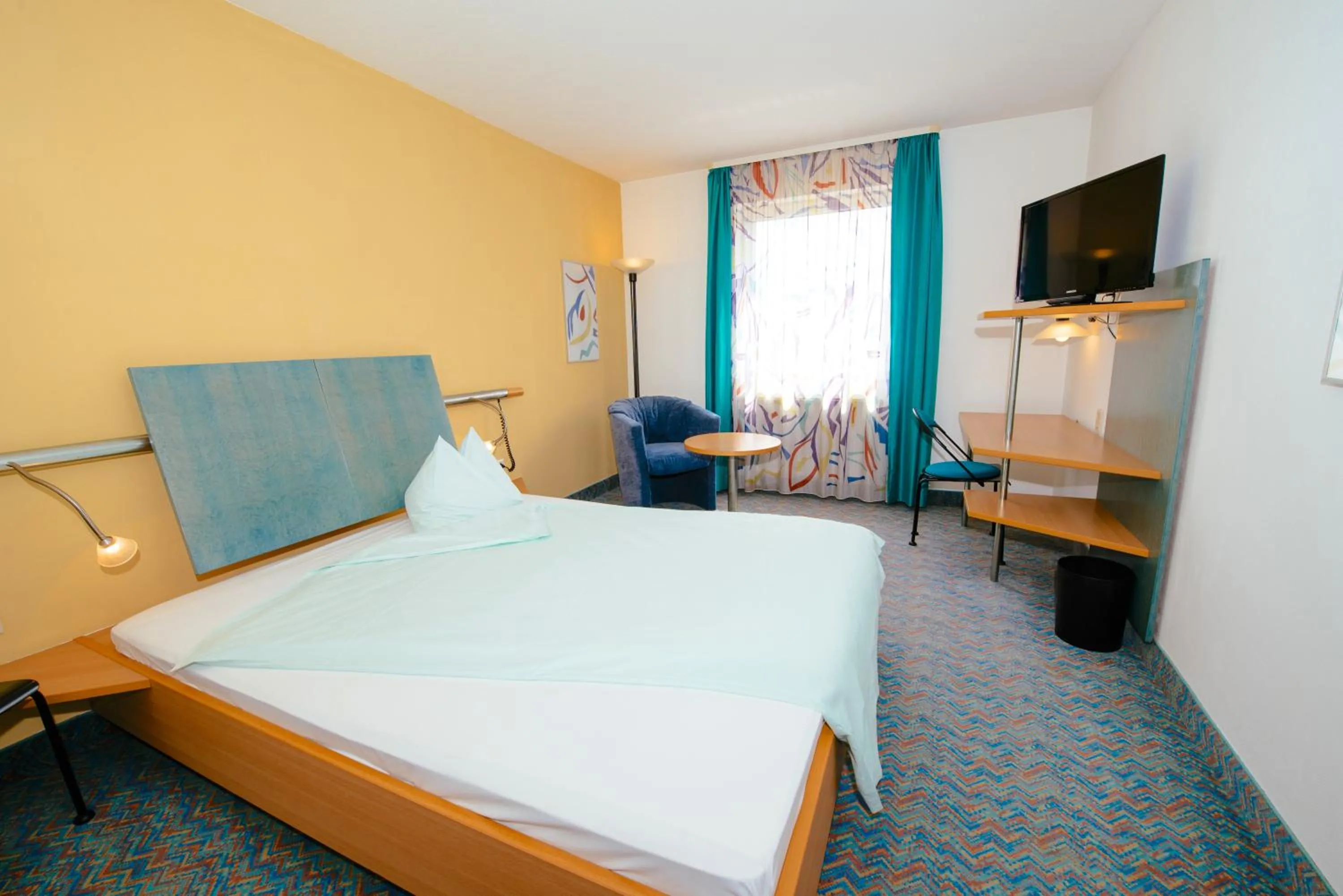 Bed in Hotel Residenz