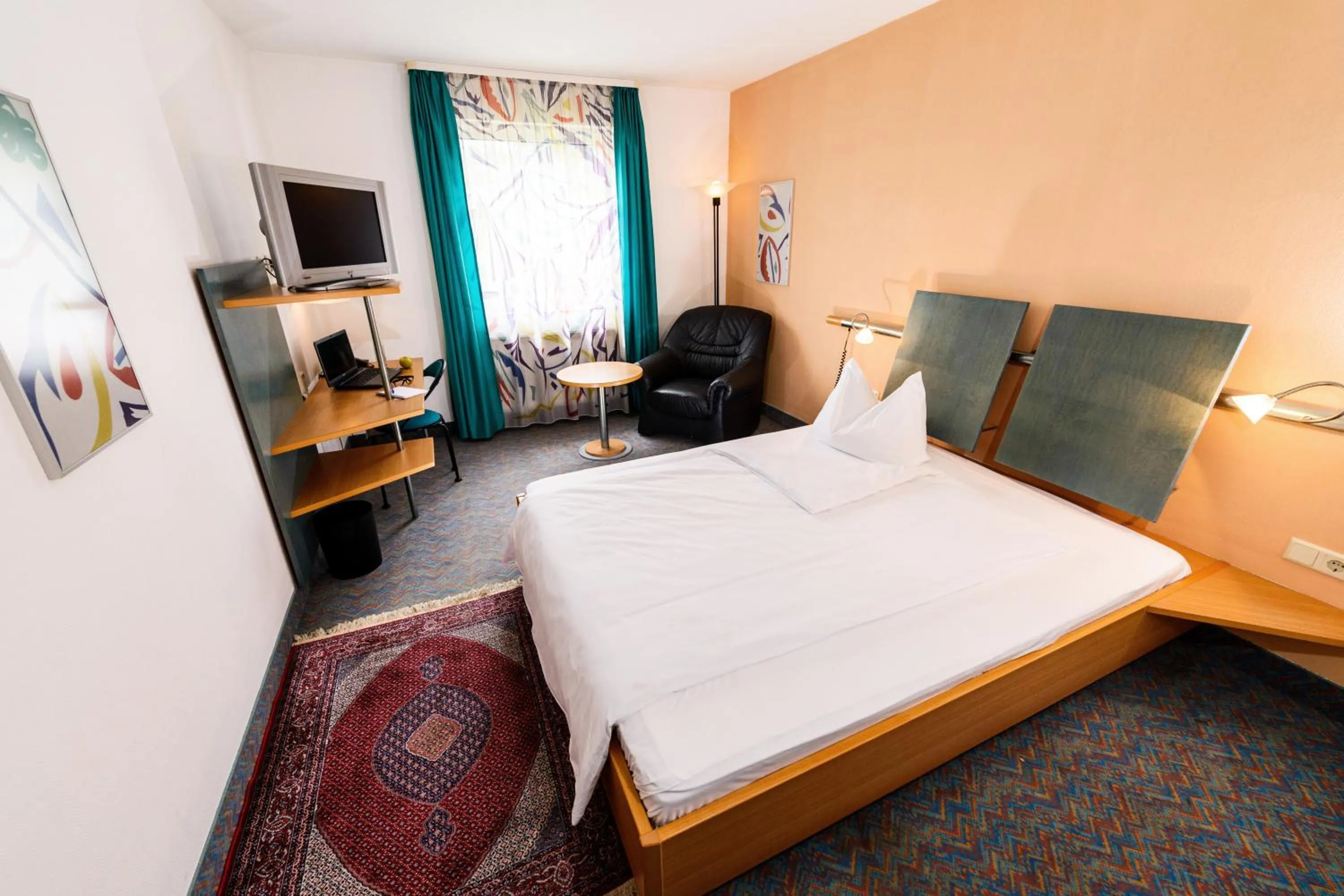 Bed in Hotel Residenz