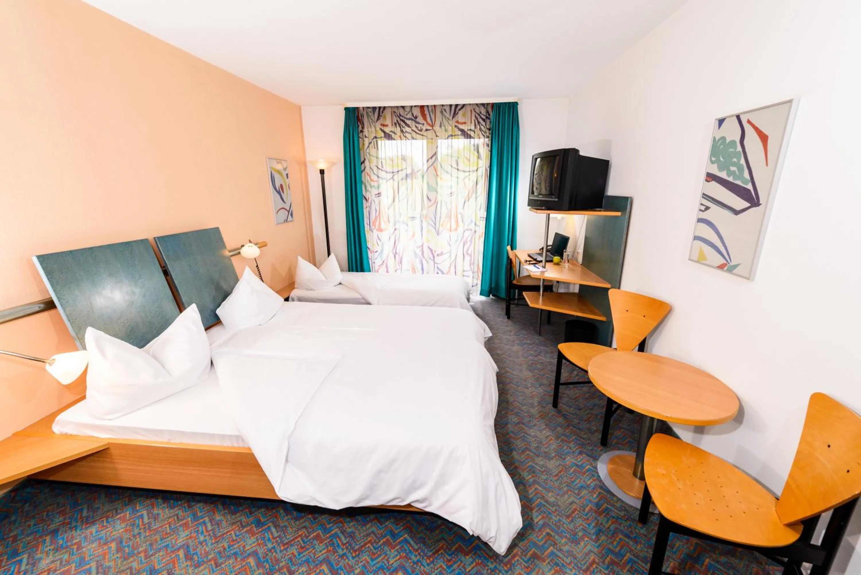 Bed in Hotel Residenz