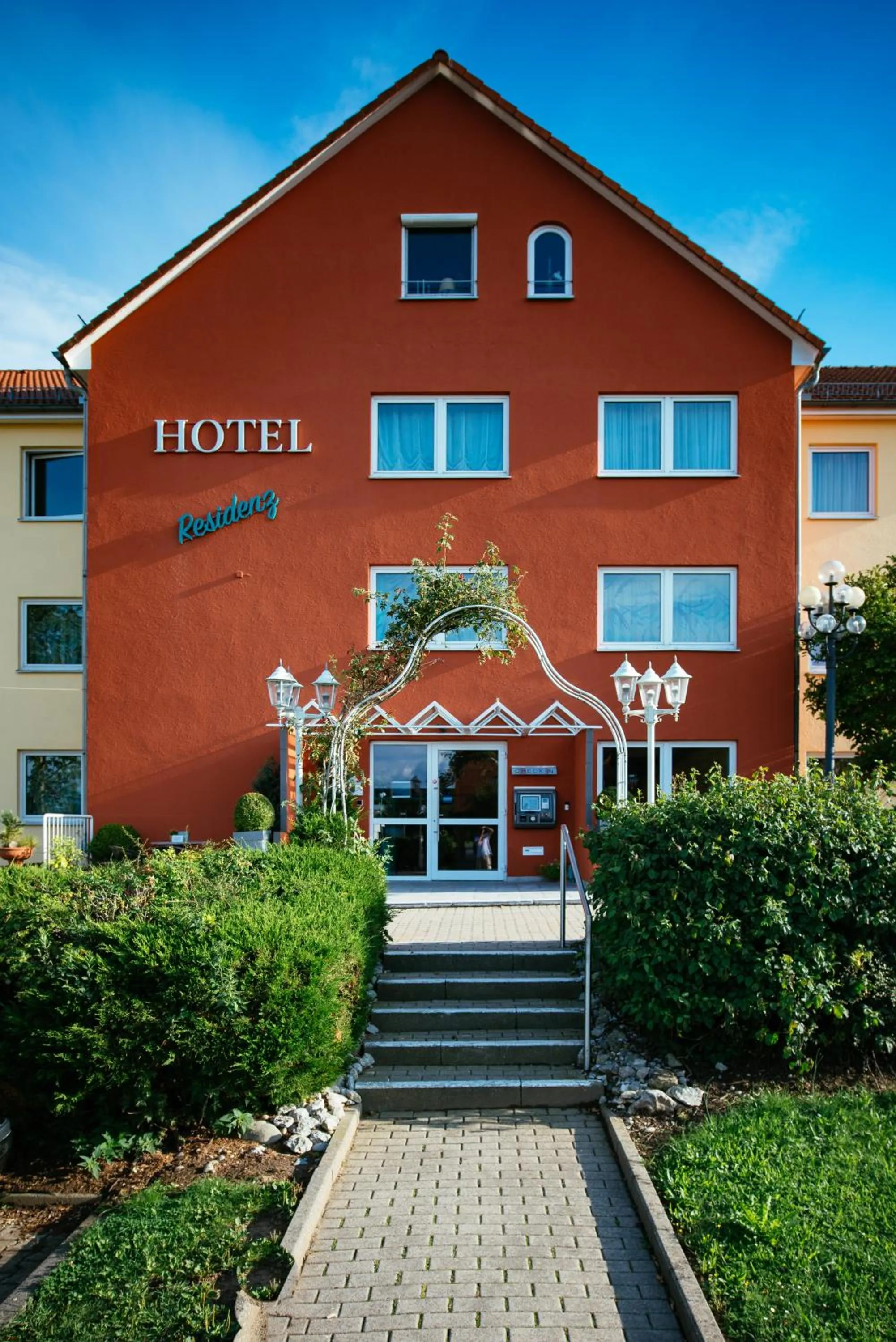 Facade/entrance in Hotel Residenz