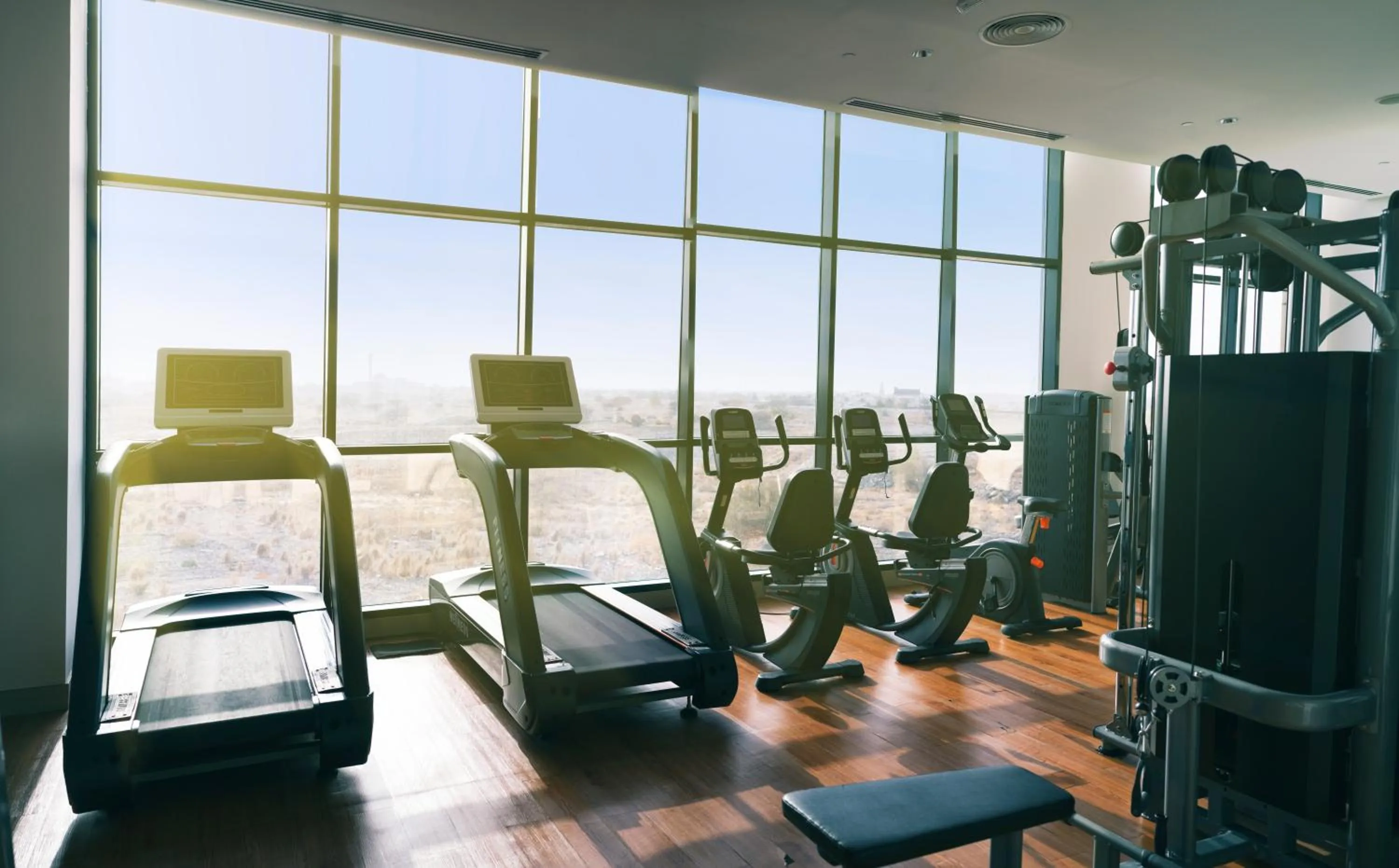 Fitness centre/facilities in Boulevard Hotel Oman