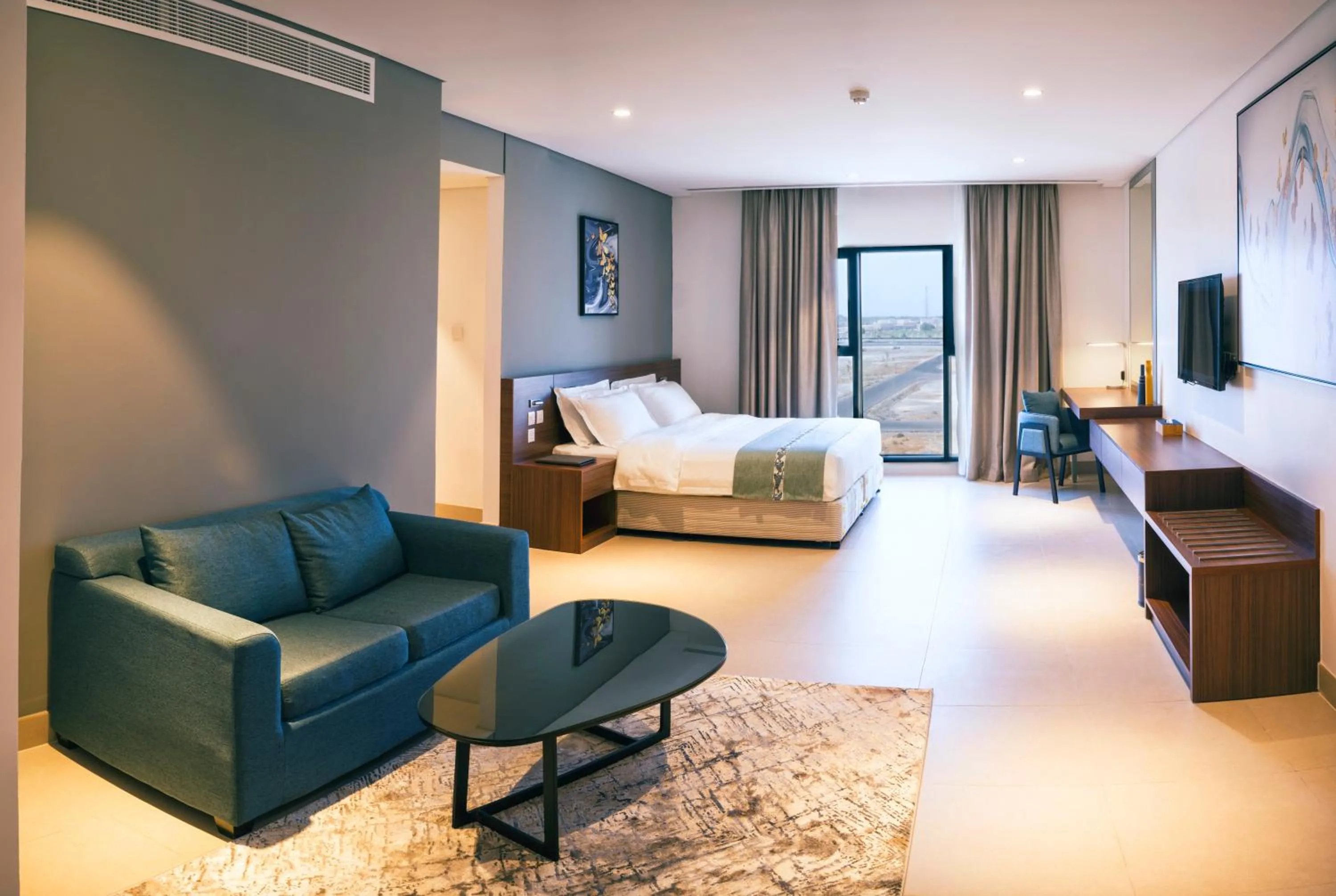 TV and multimedia, Bed in Boulevard Hotel Oman