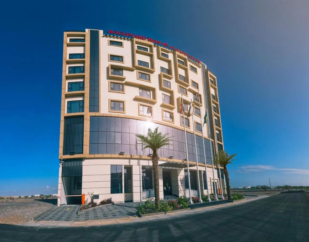 Property building in Boulevard Hotel Oman
