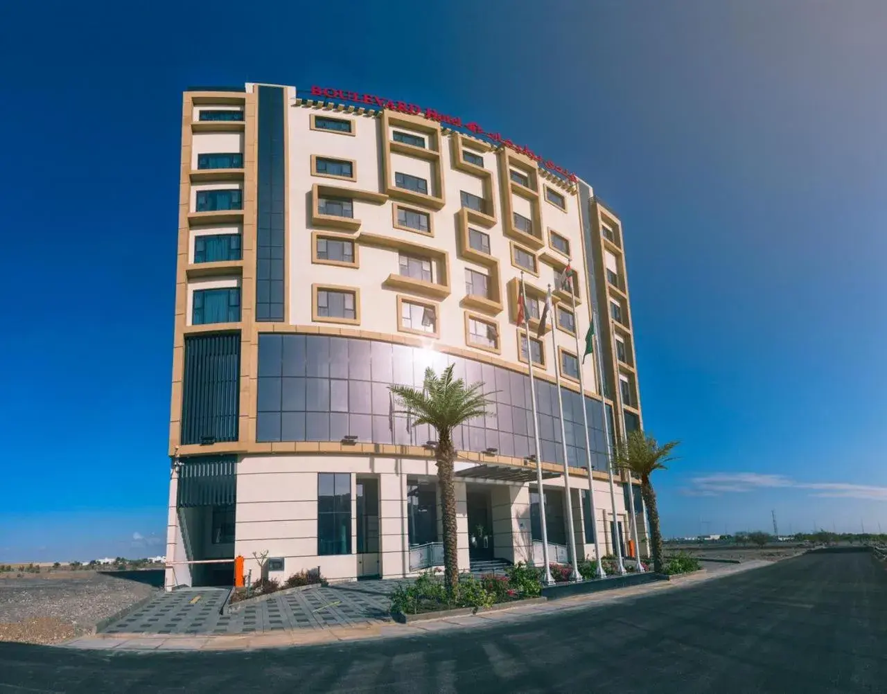 Property building in Boulevard Hotel Oman Property building in Boulevard Hotel Oman