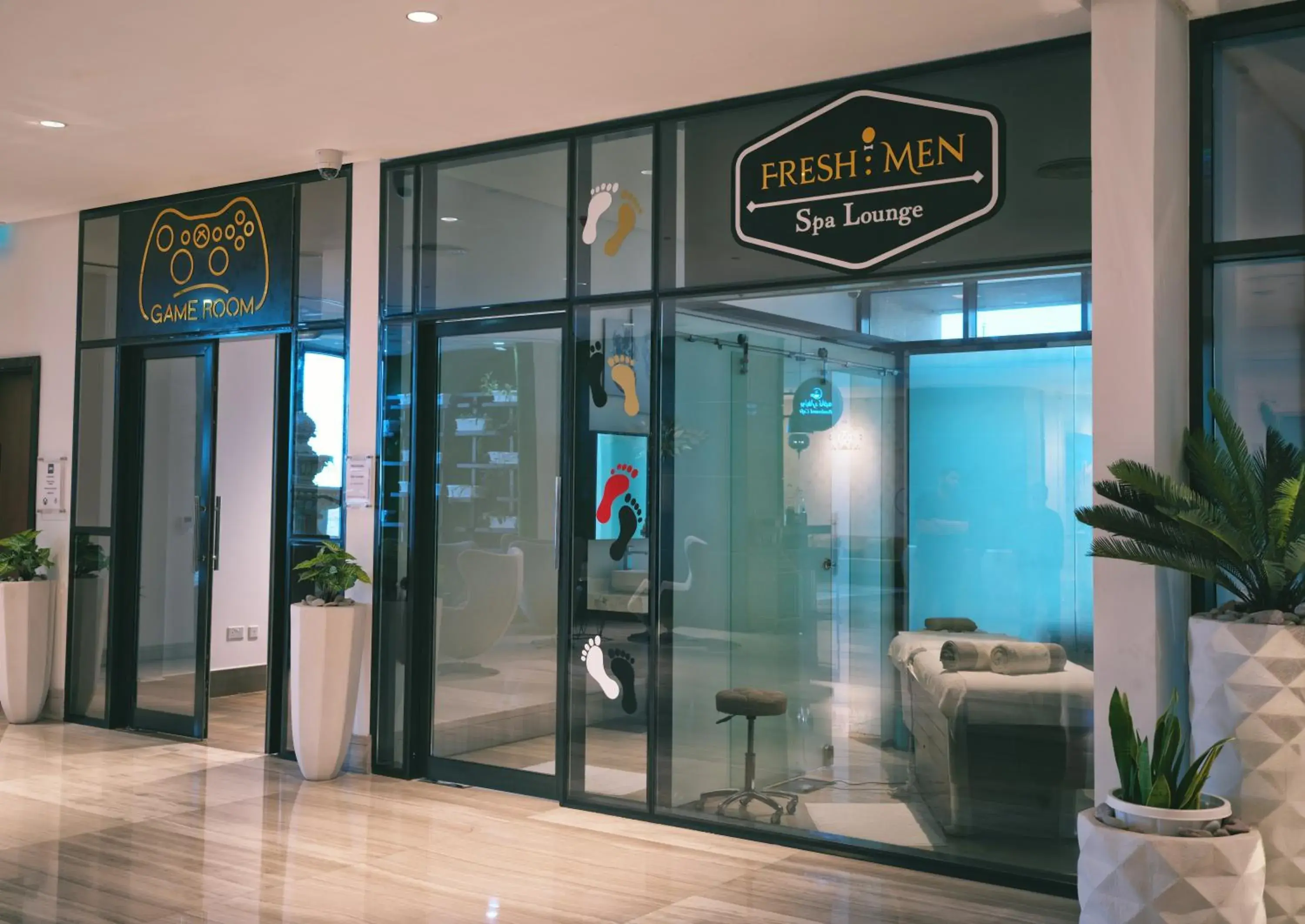 Facade/entrance in Boulevard Hotel Oman Facade/entrance in Boulevard Hotel Oman