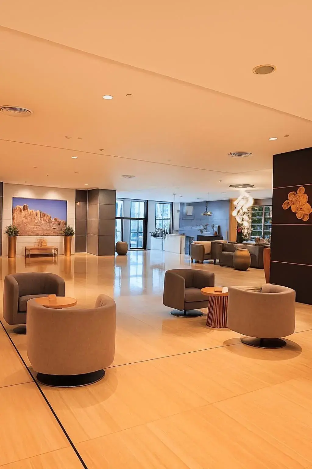 Lobby or reception in Boulevard Hotel Oman Lobby or reception in Boulevard Hotel Oman