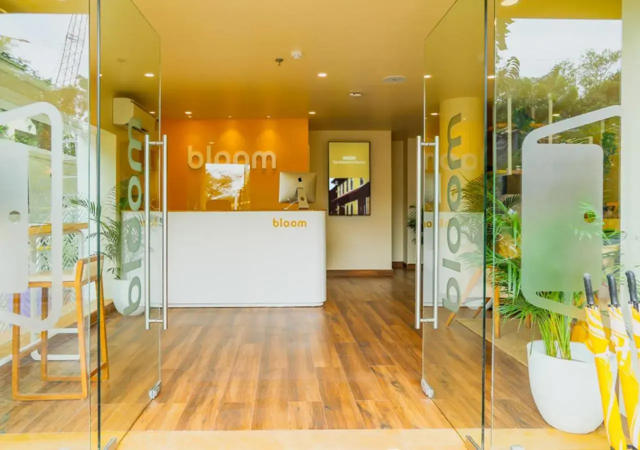 Facade/entrance in Bloom Hotel - Worli South Mumbai Facade/entrance in Bloom Hotel - Worli South Mumbai