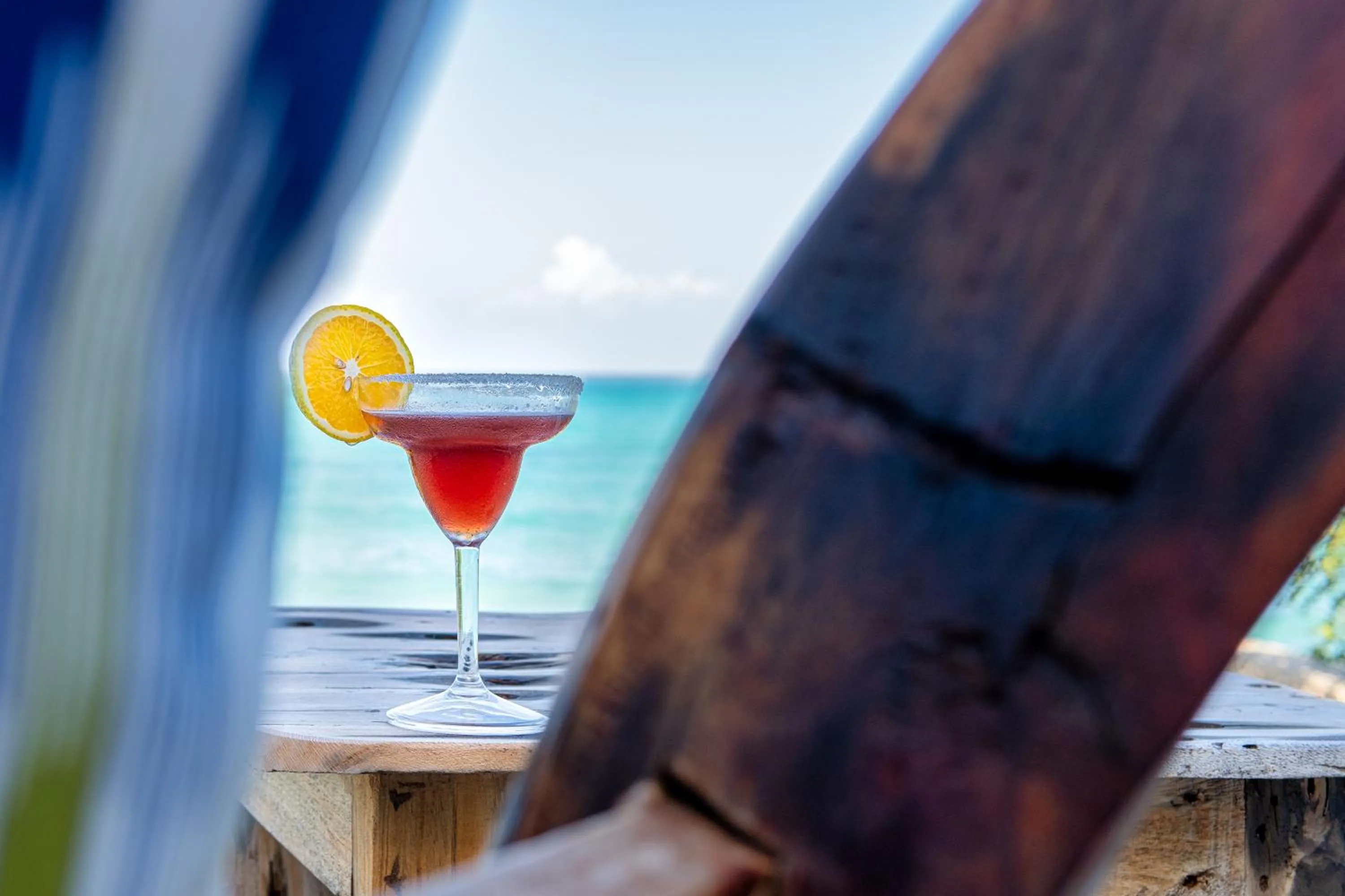 Drinks in Villa Bluu