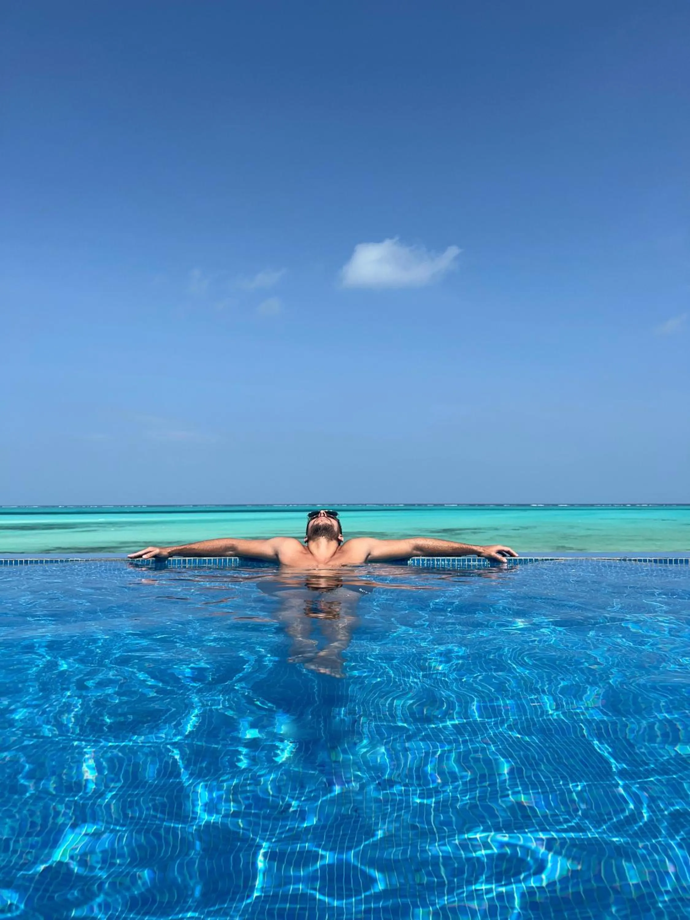 Swimming pool in Villa Bluu